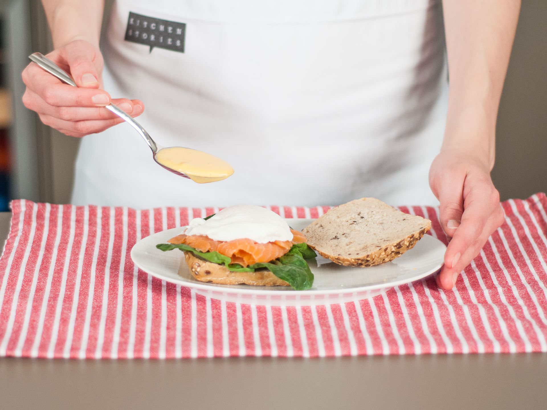 Eier Florentiner Art | Rezept | Kitchen Stories