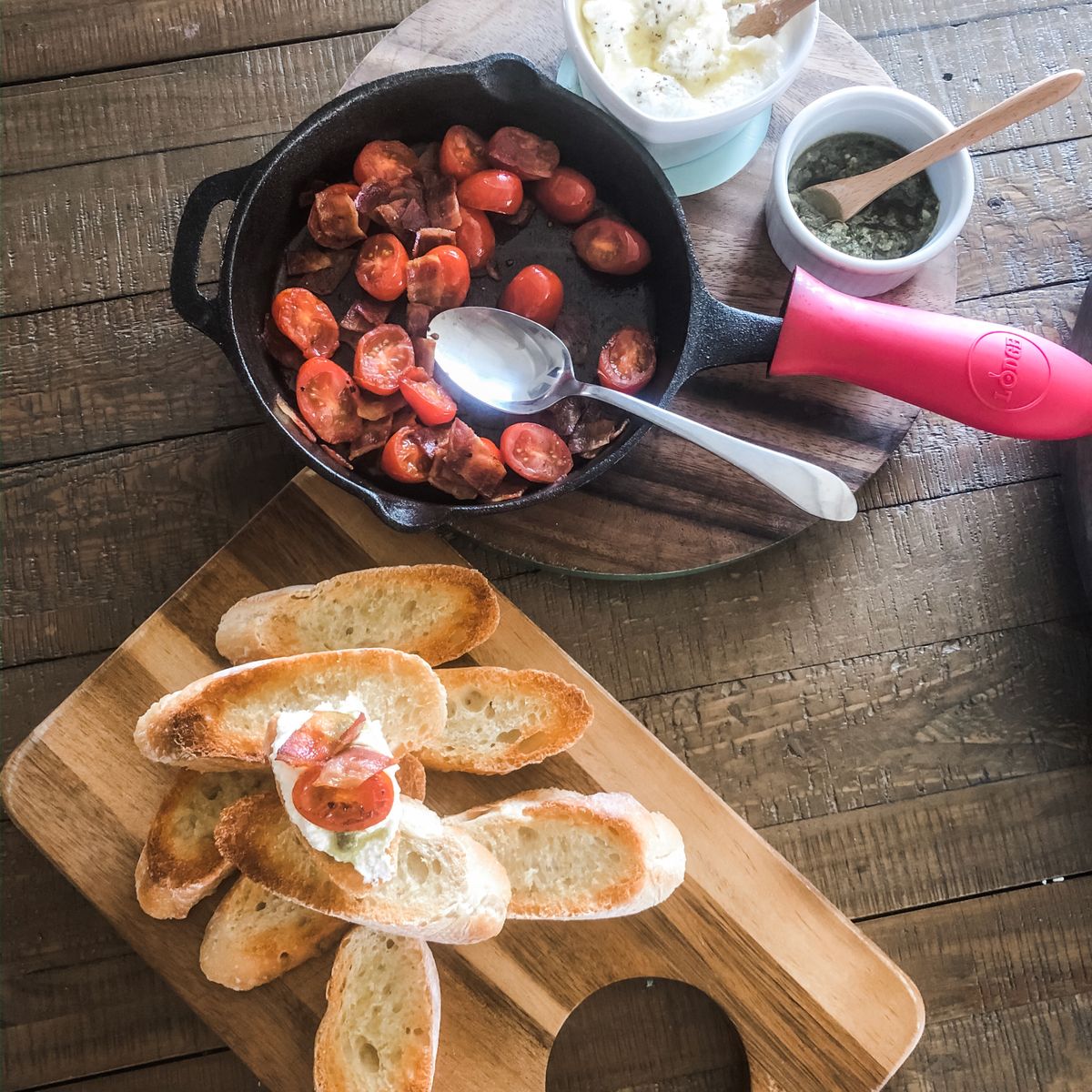 BACON TOMATO BRUSCHETTA | Recipe | Kitchen Stories