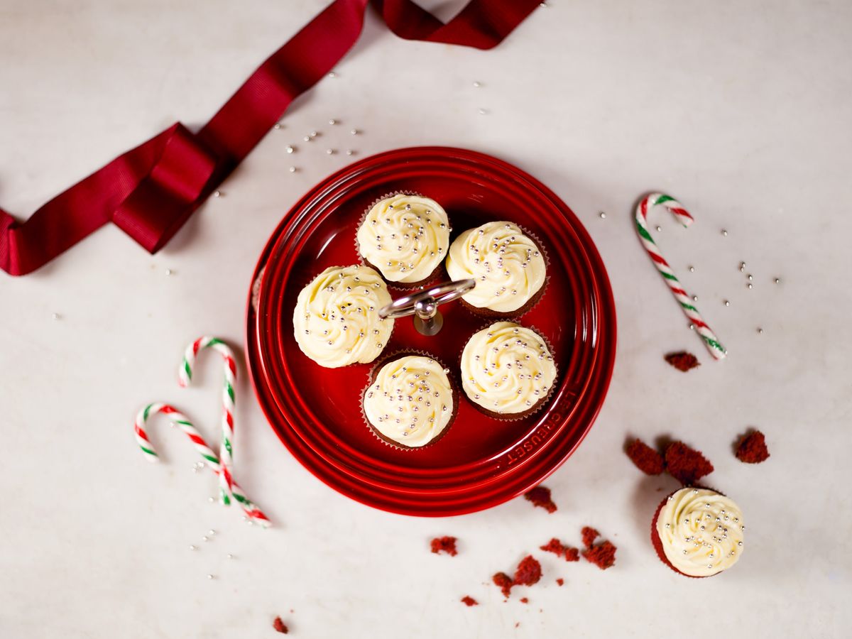 Red velvet cupcakes | Recipe | Kitchen Stories