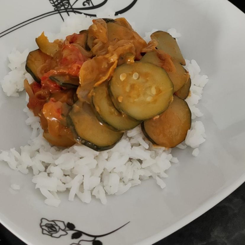 Schnelles Gemüse Curry mit dem Cookit