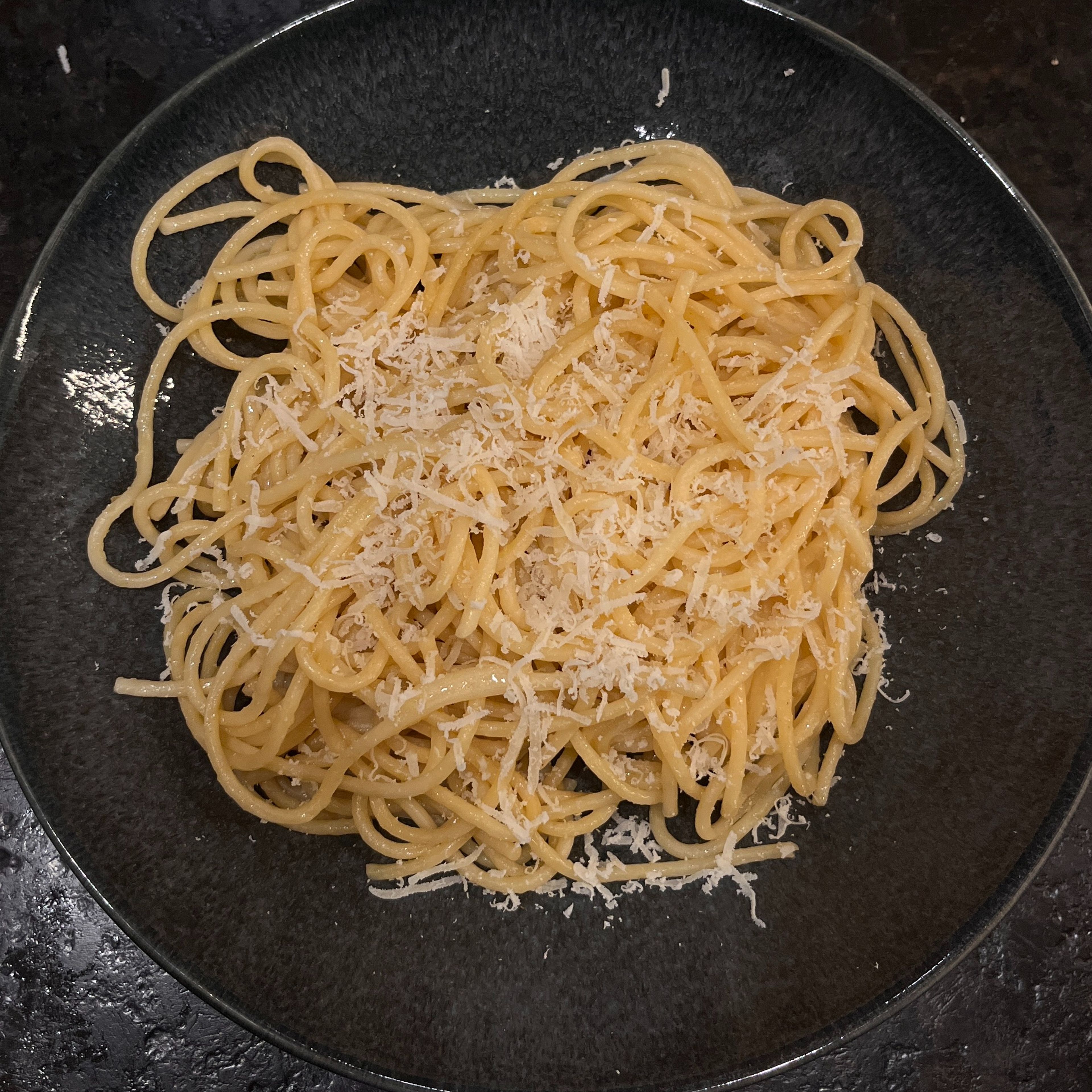 Buttered Soya Spaghetti