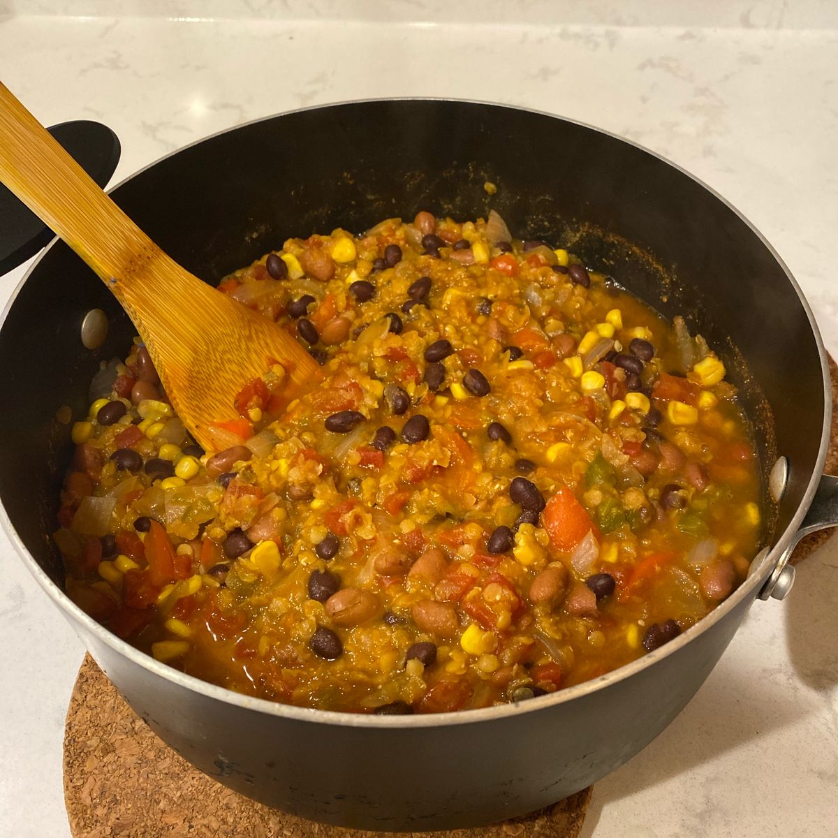 Vegetarian Lentil Tortilla Soup | Recipe | Kitchen Stories