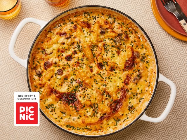 Schupfnudel-Auflauf mit Käse und Lauch | Rezept | Kitchen Stories