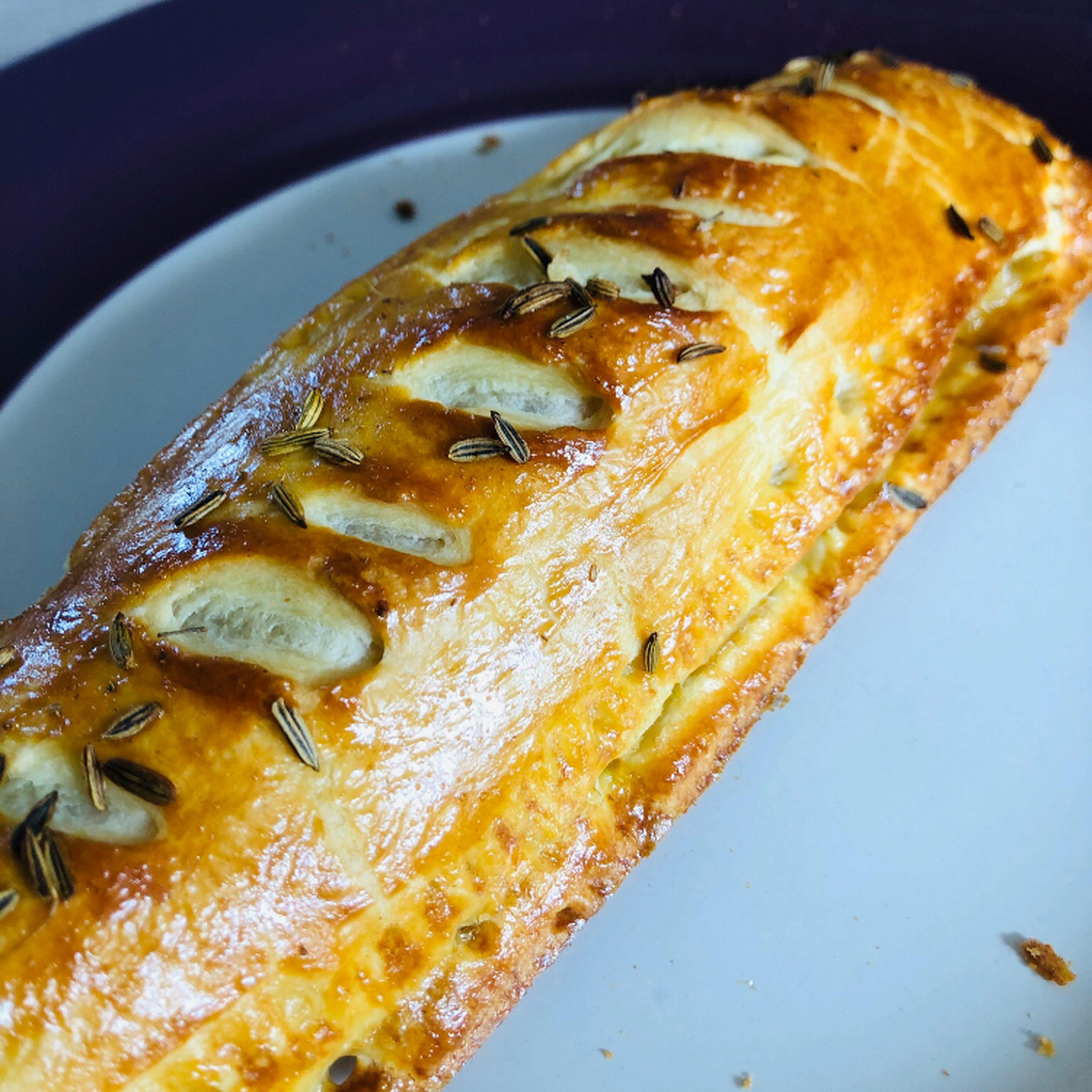 Apple and fennel Sausage roll