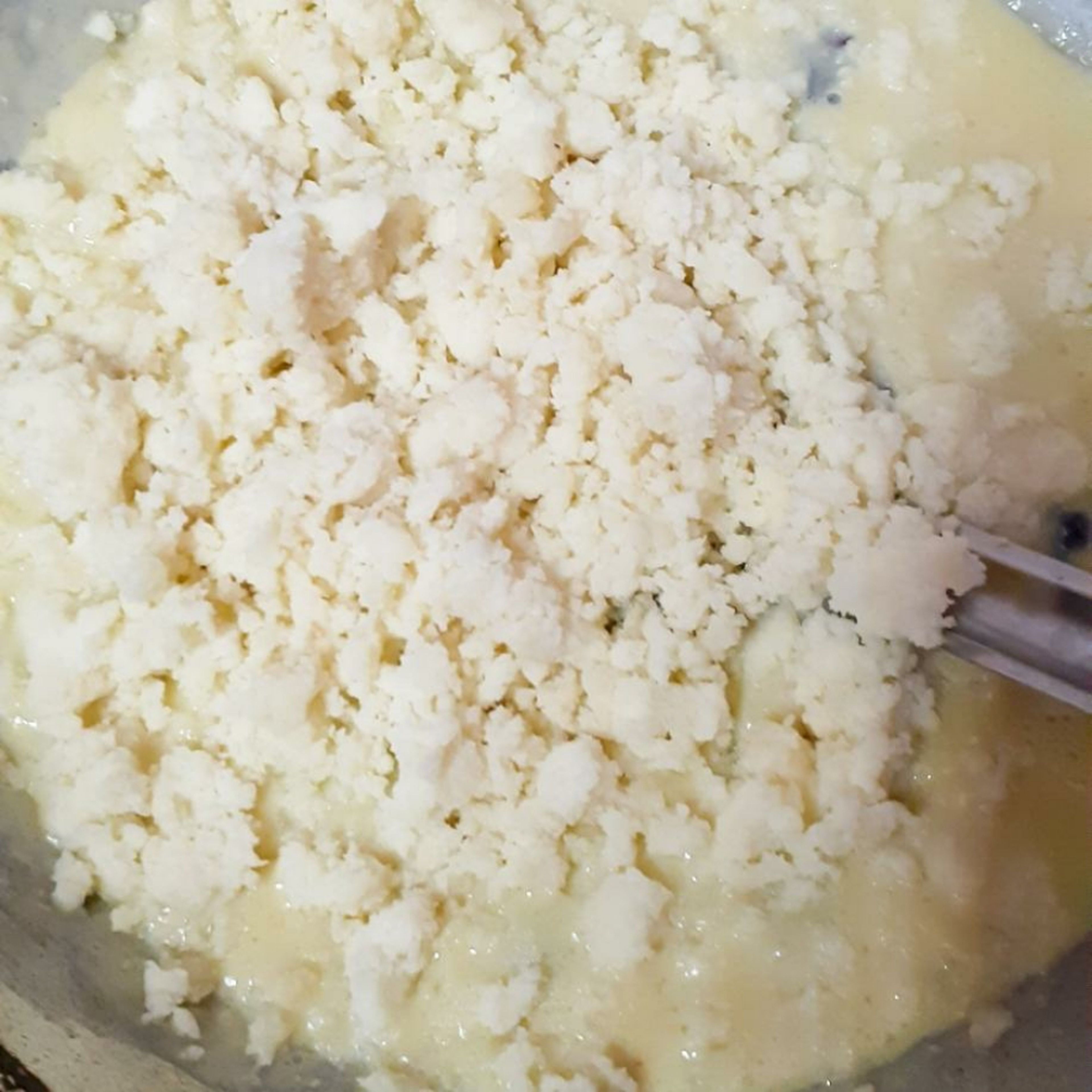 Add in the grated or crumbled paneer or mawa/khoya and stir continuously.
