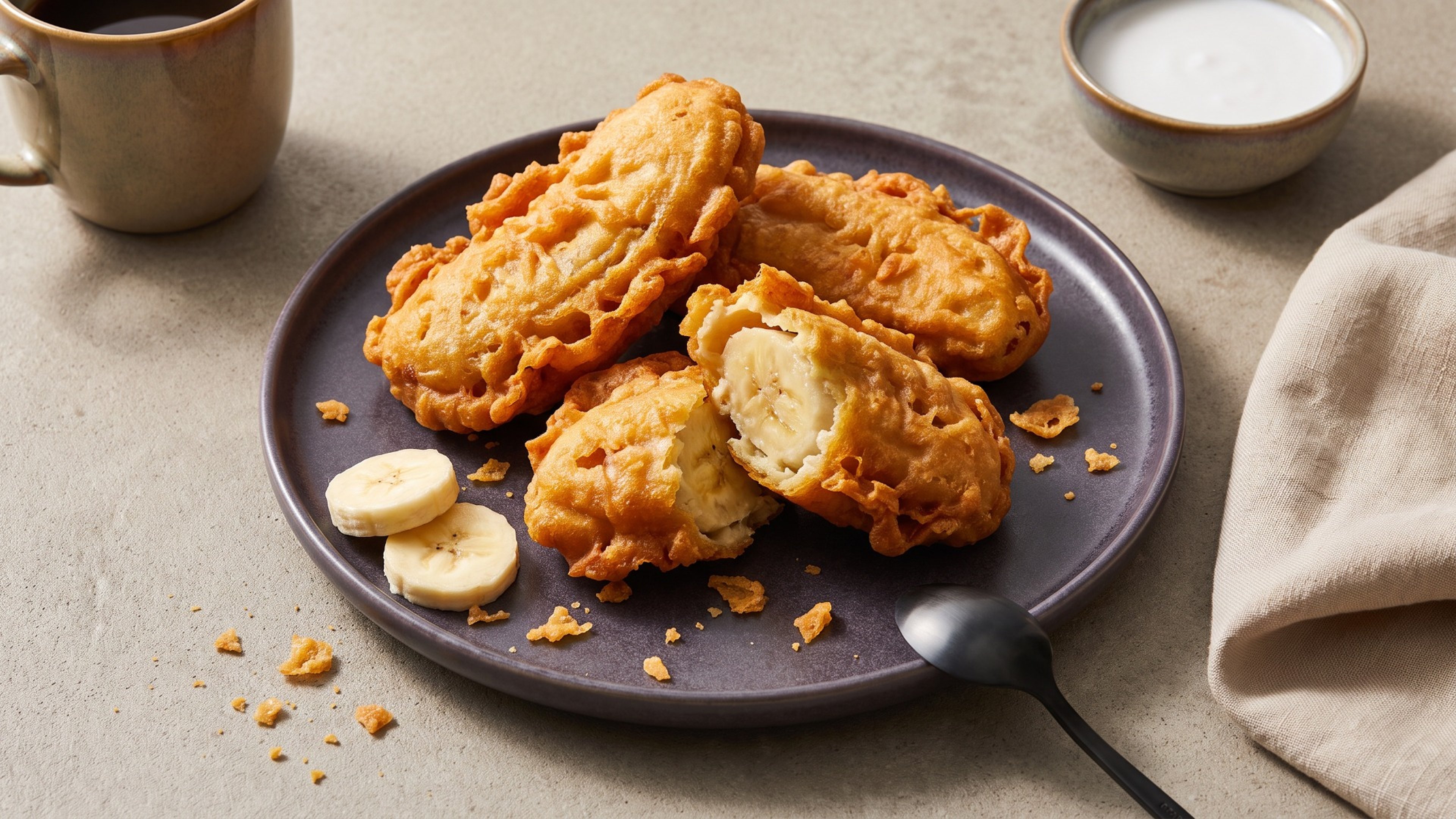 Knusprige frittierte Bananen: So machst du indonesisches Pisang Goreng selbst