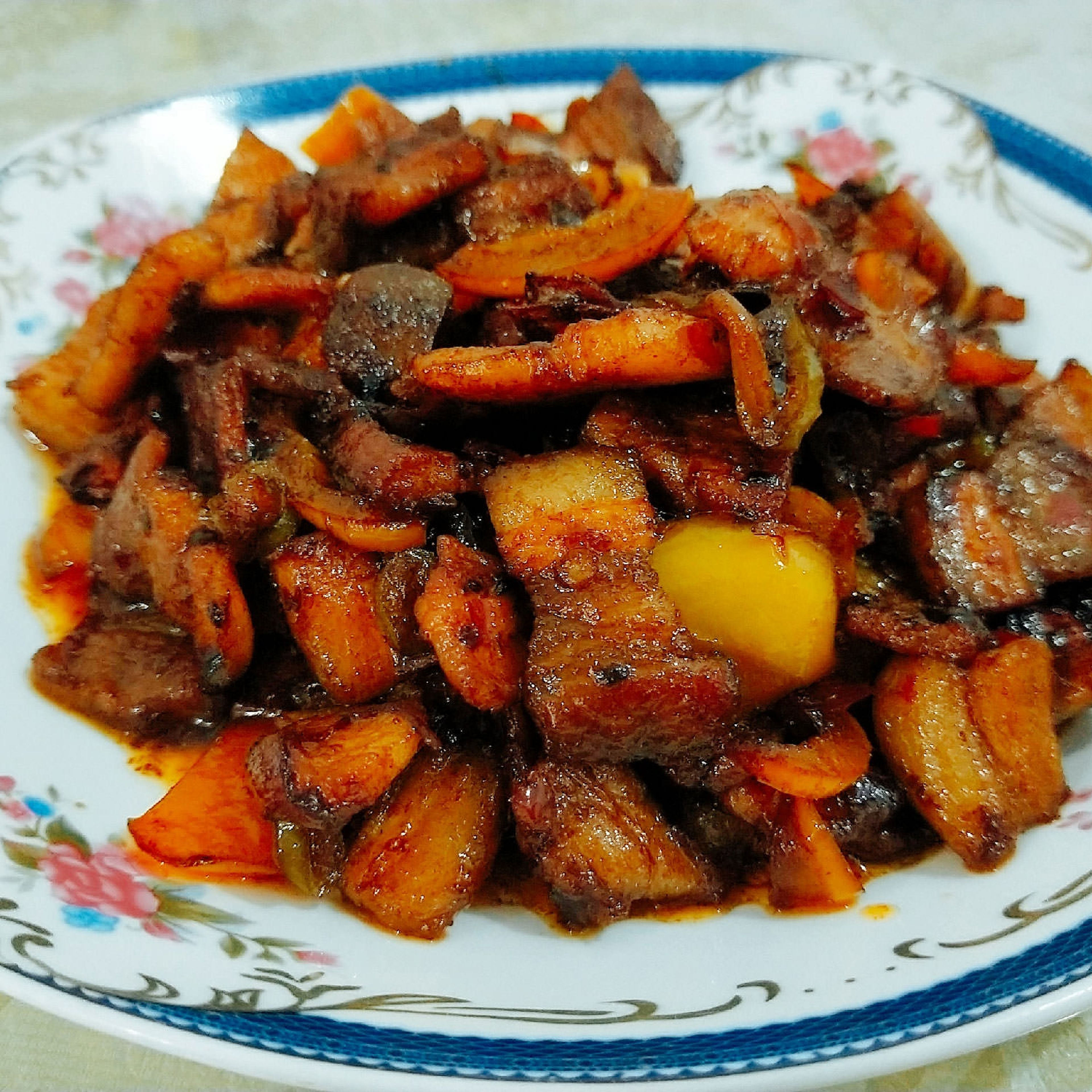 Sichuan-style crispy pork belly