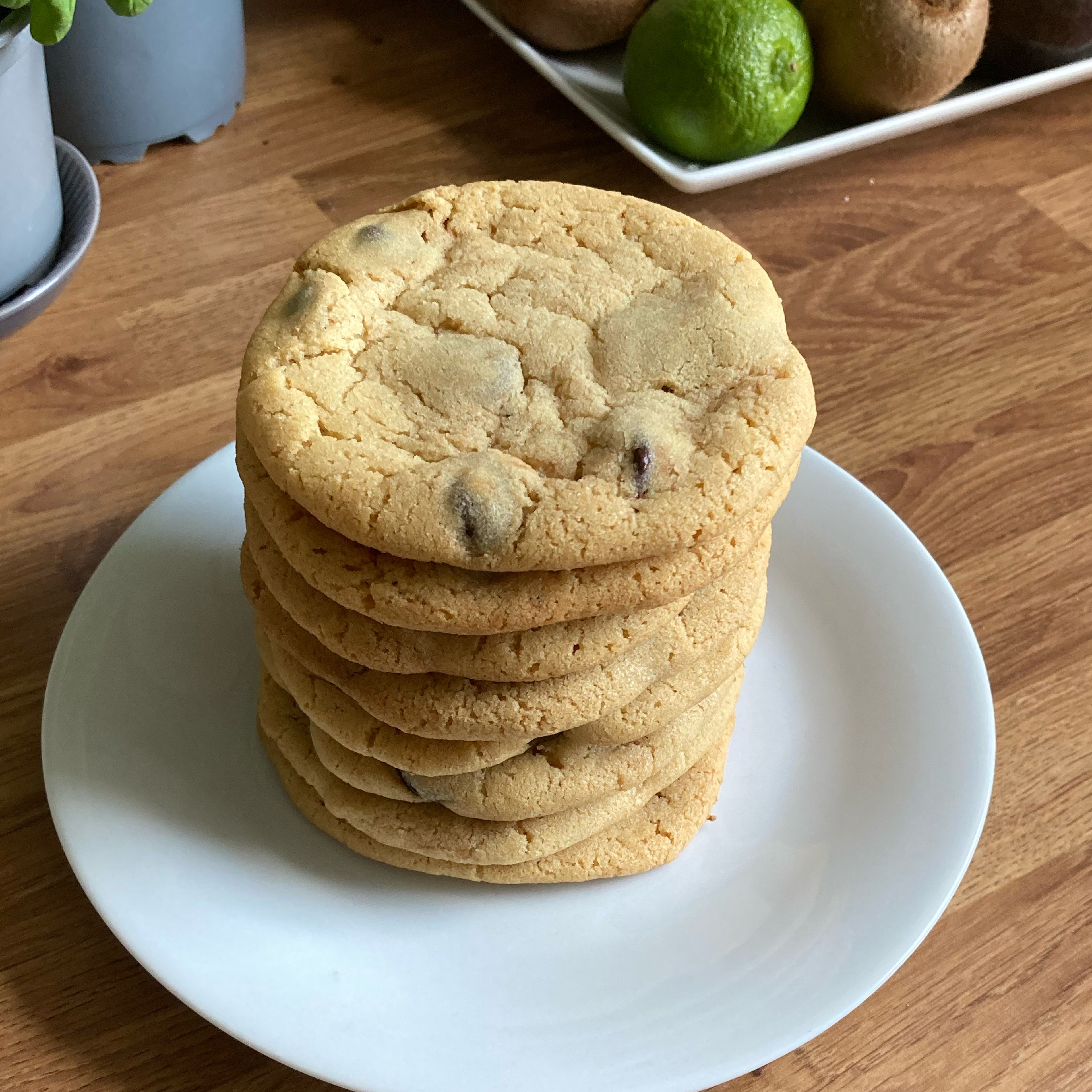 Gooey Chocolate Chip Cookies