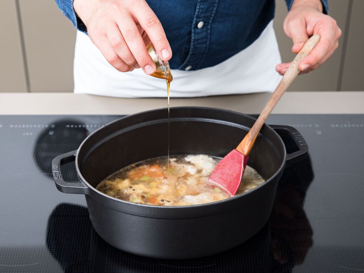 Roasted veal knuckle with shaved Brussels sprouts Recipe Kitchen