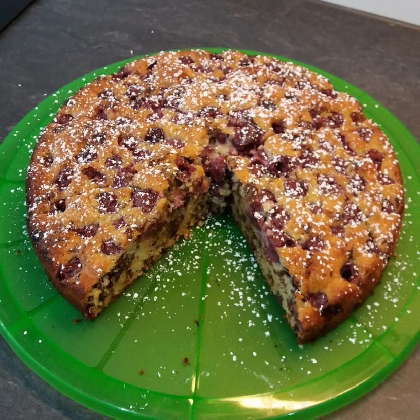Schoko-Kirsch Kuchen