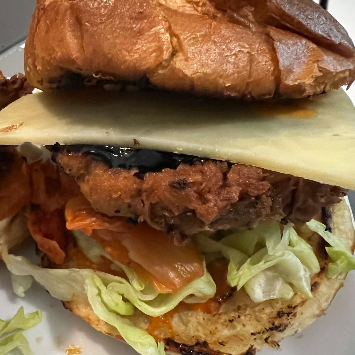 Korean-Style Mushroom Burger | Recipe | Kitchen Stories
