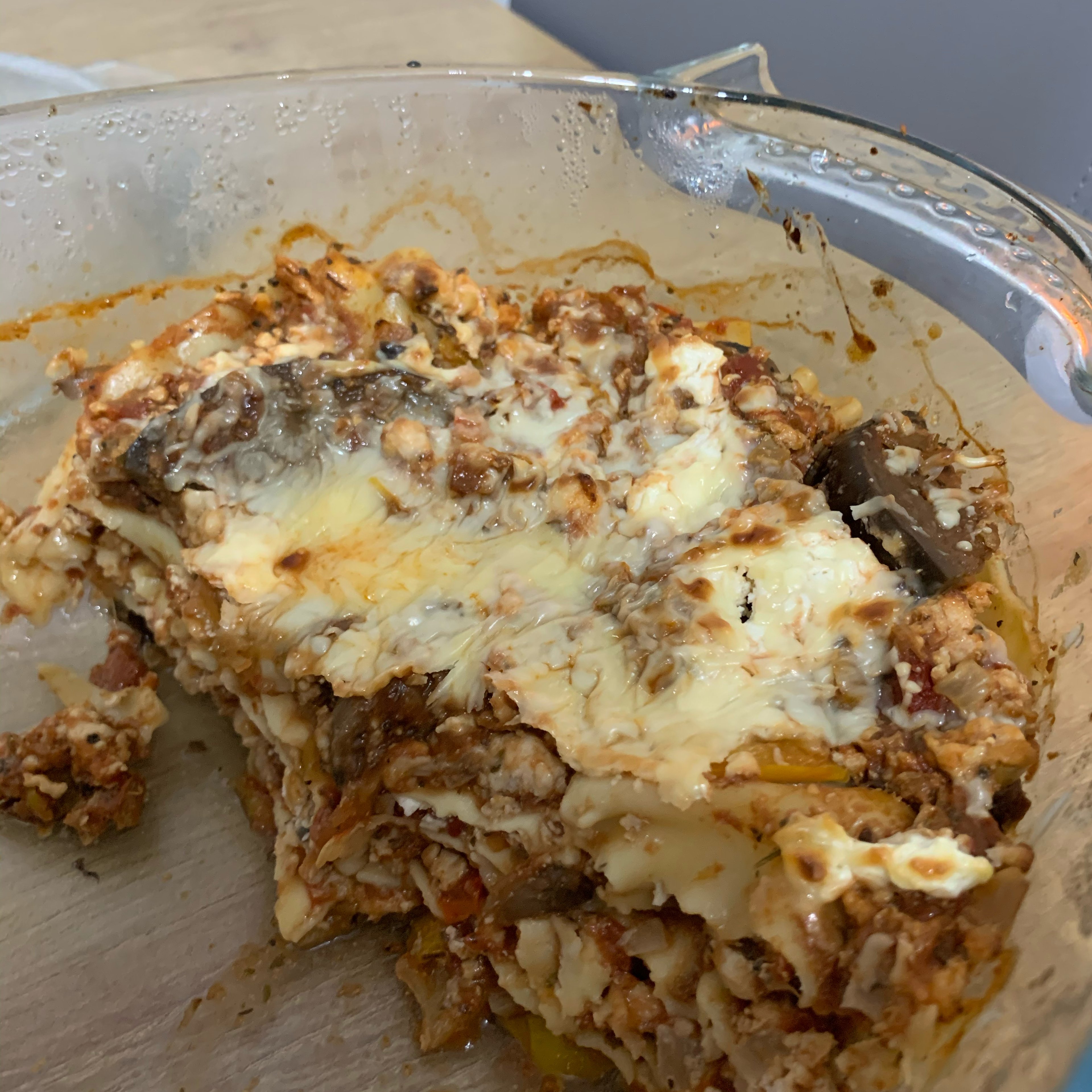 Healthy lasagne