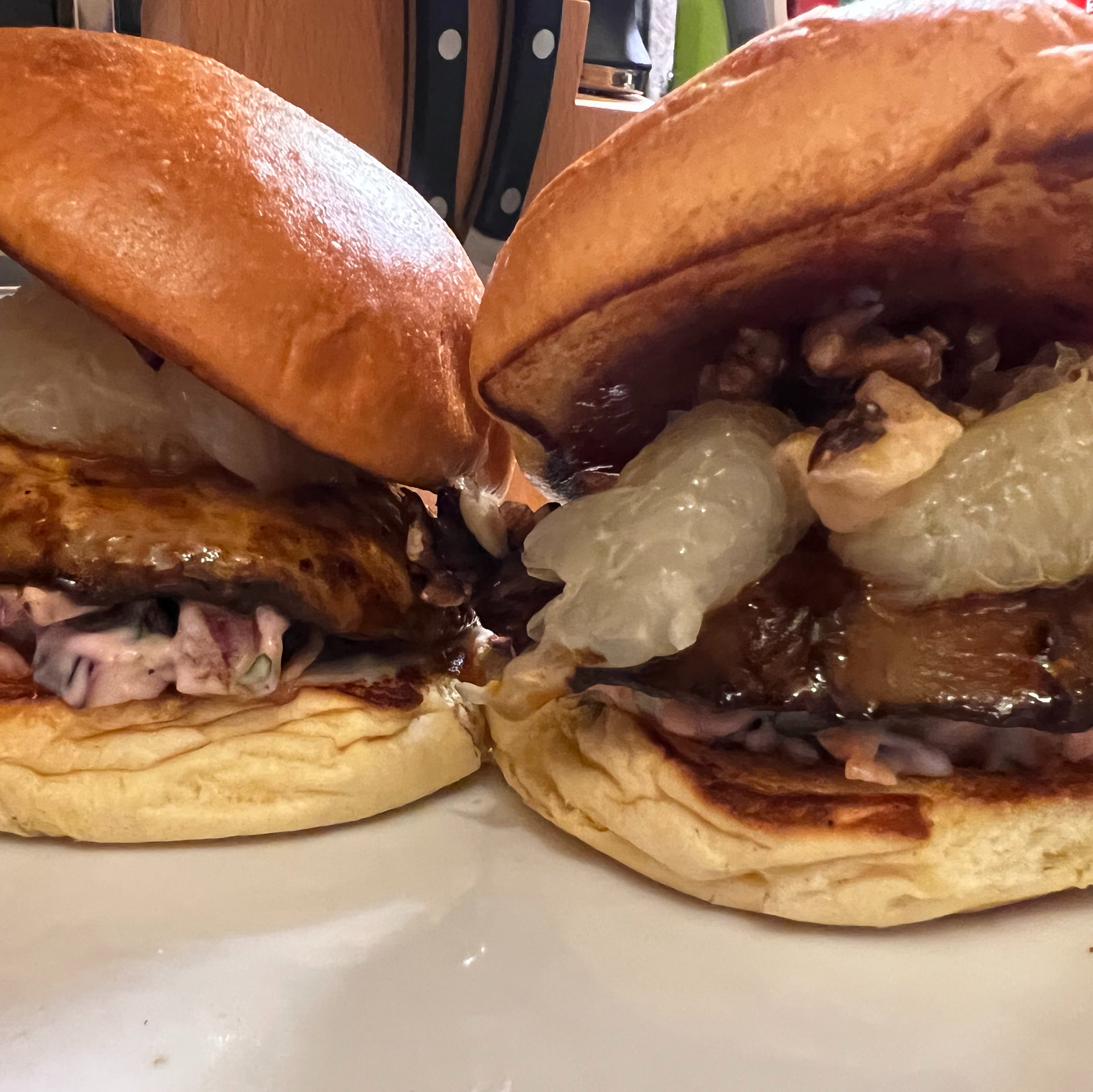 Portobello Mushroom Jerk Burger