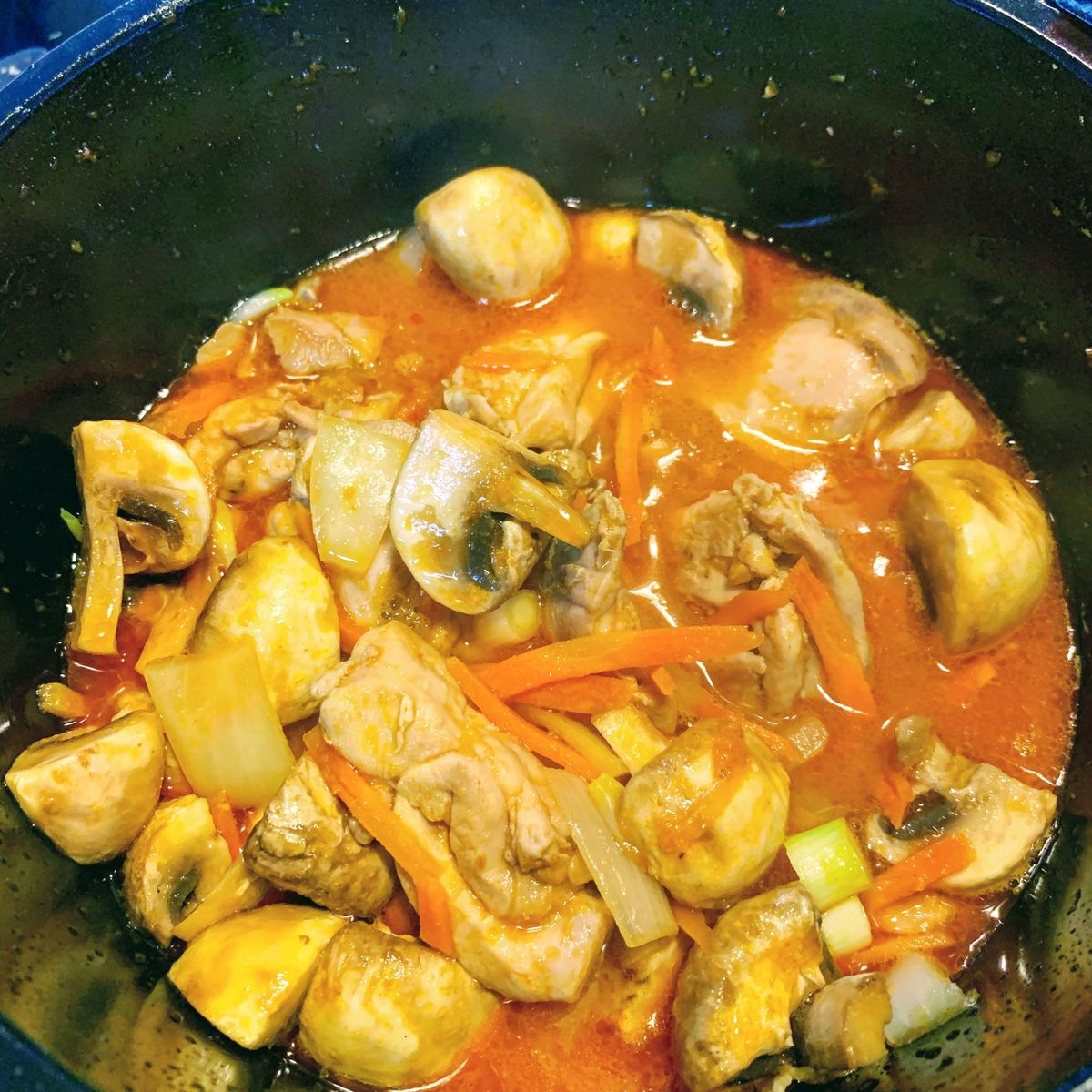 Thai chicken & mushroom | Recipe | Kitchen Stories