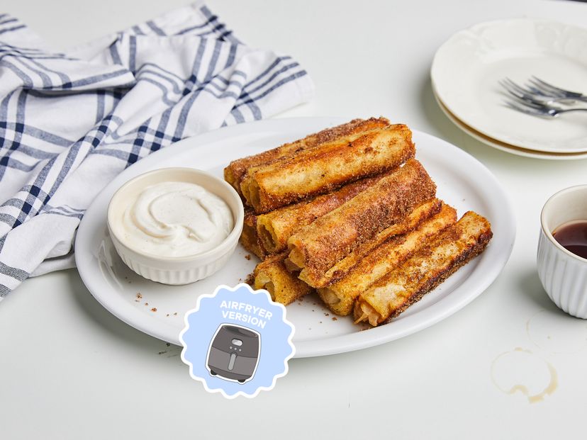 French Toast Sticks aus der Heißluftfritteuse (Airfryer)