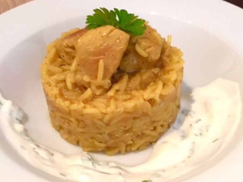 Orientalisches Reis-Curry