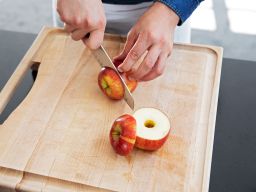 Stuffed Baked Apples And Almond Ginger Cream Recipe Kitchen Stories