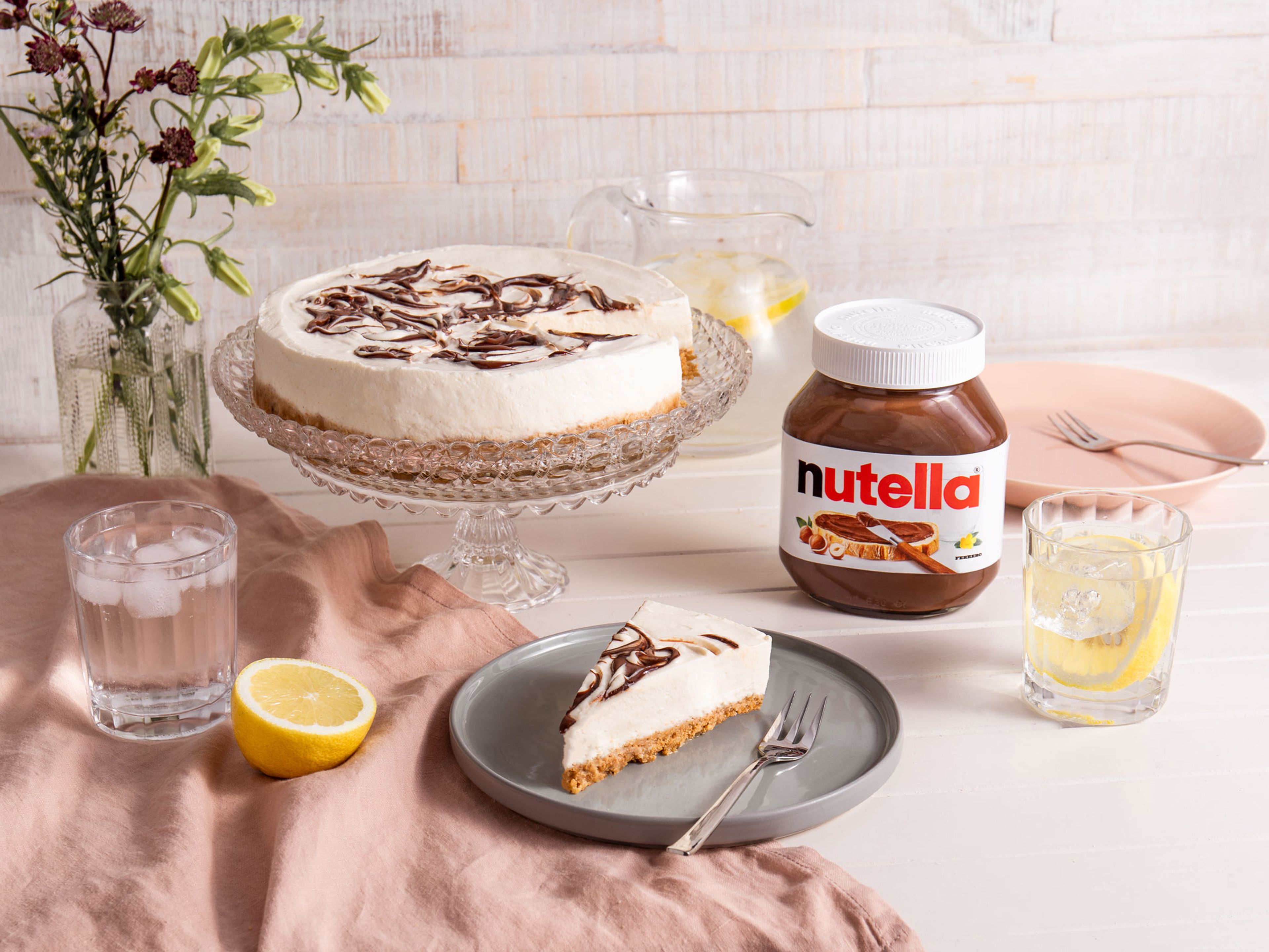 No-Bake Cheesecake mit nutella®