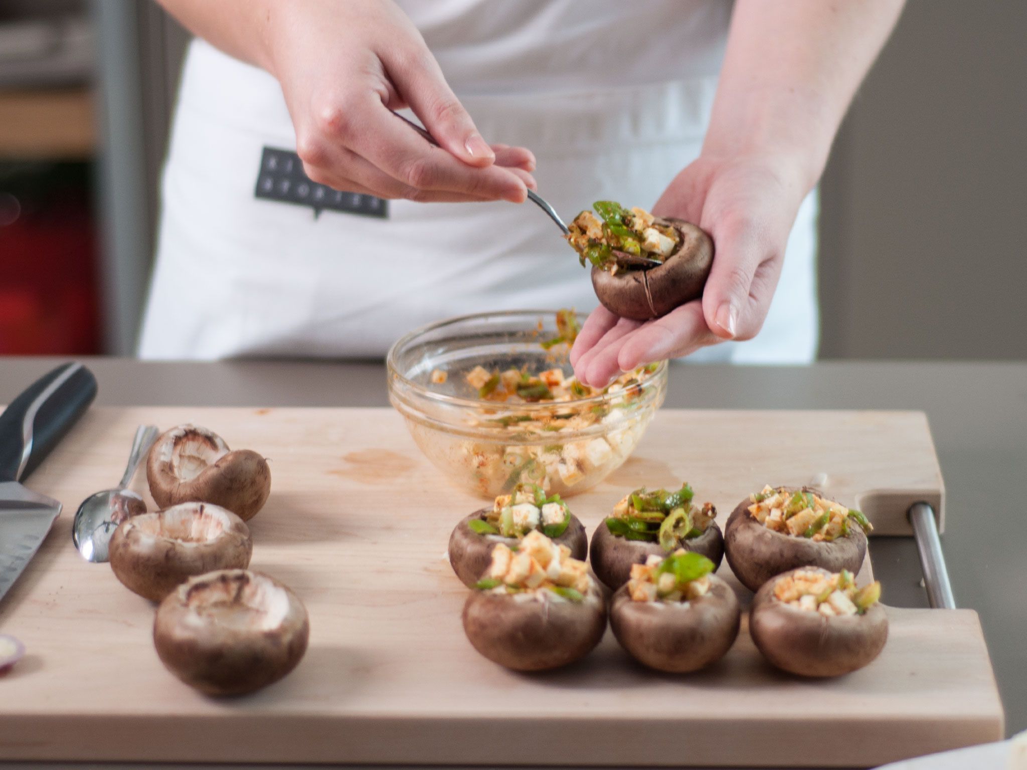 Stuffed mushrooms | Recipe | Kitchen Stories