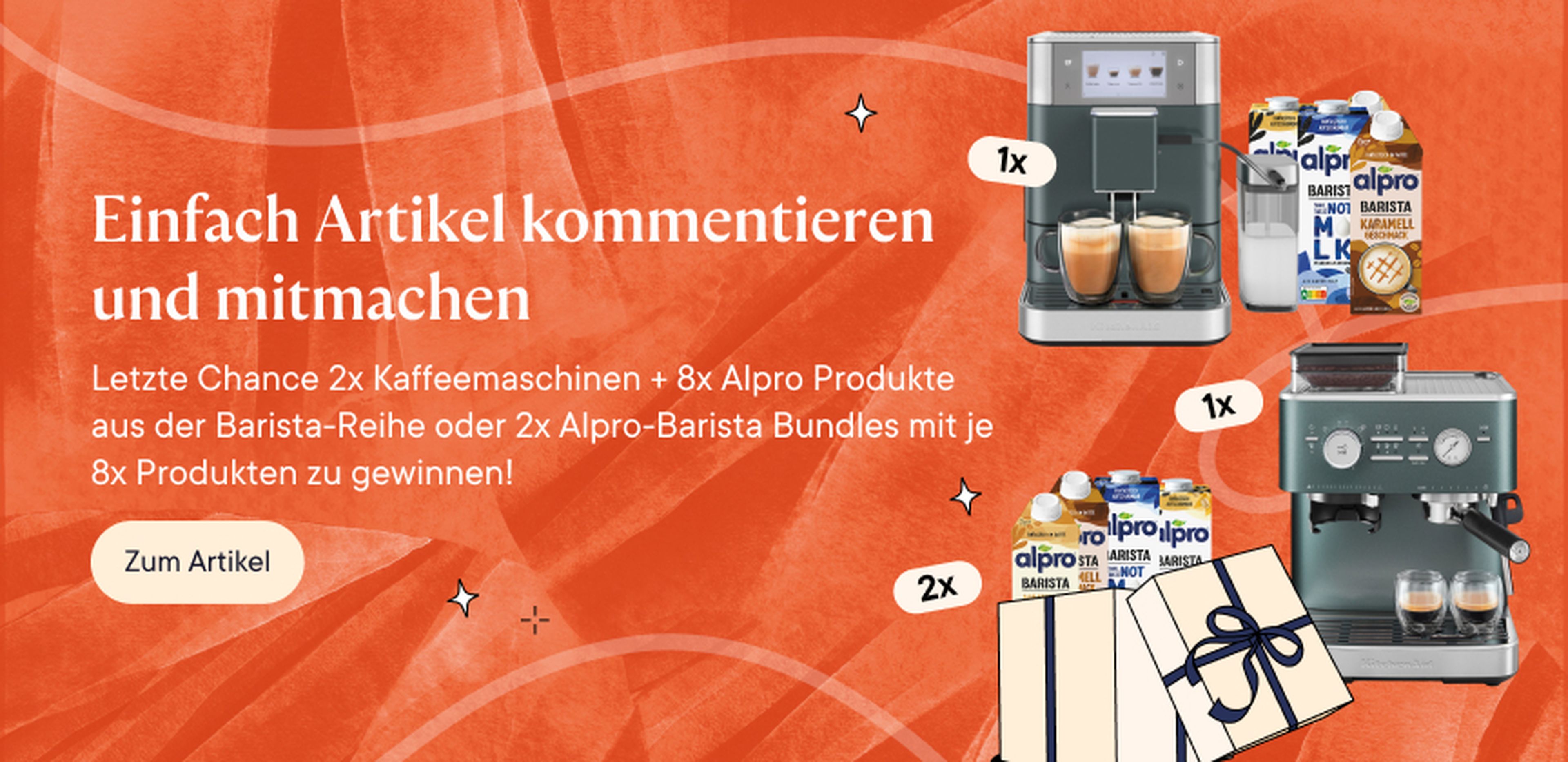 Gewinne dein Barista-Startpaket!