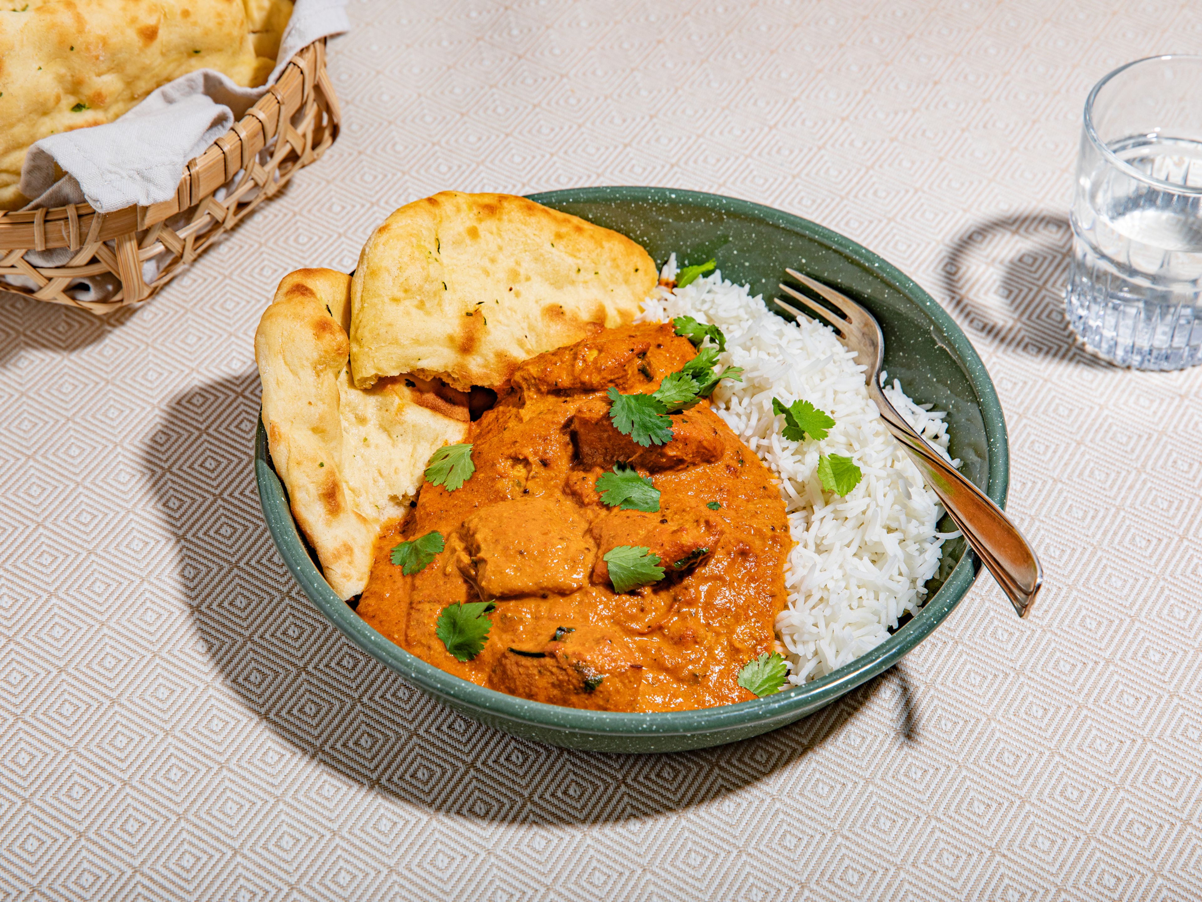 Steven macht Hühnchen Tikka Masala