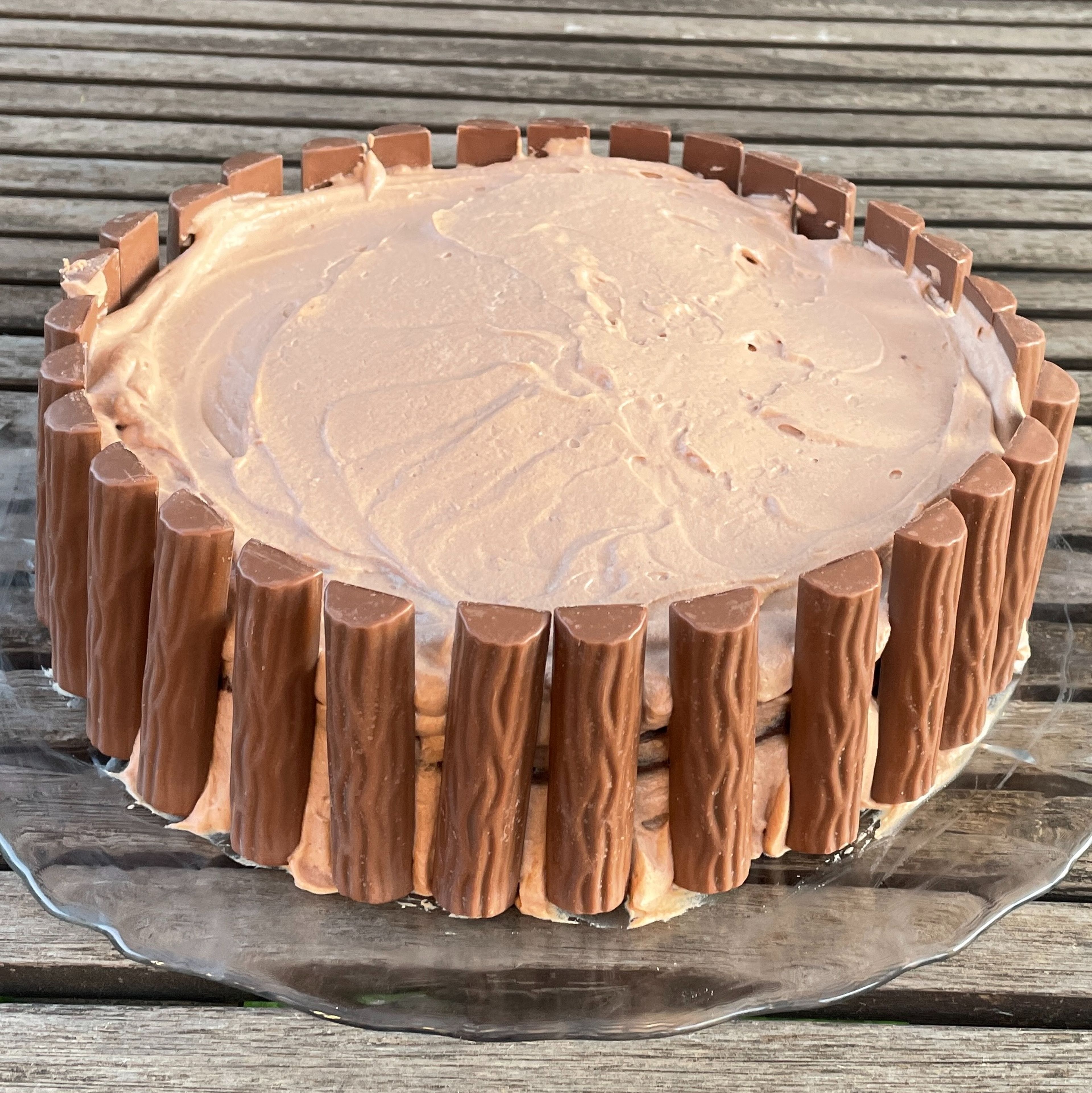 Schokoladenkuchen mit Yougerette