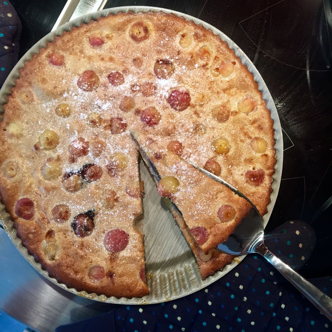 Glutenfreie Clafoutis mit Kirschen