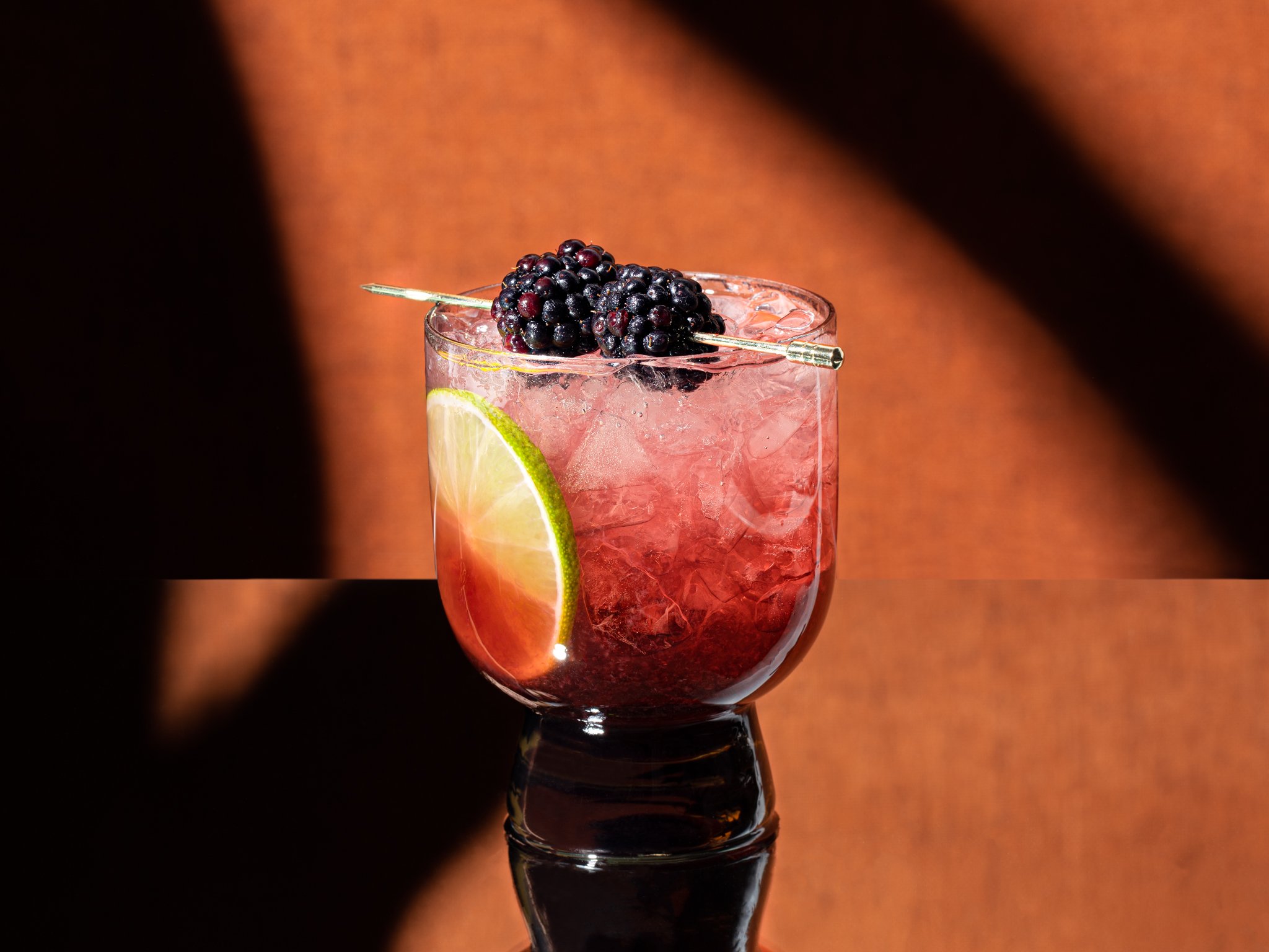 Lime Gin Bramble | Rezept | Kitchen Stories