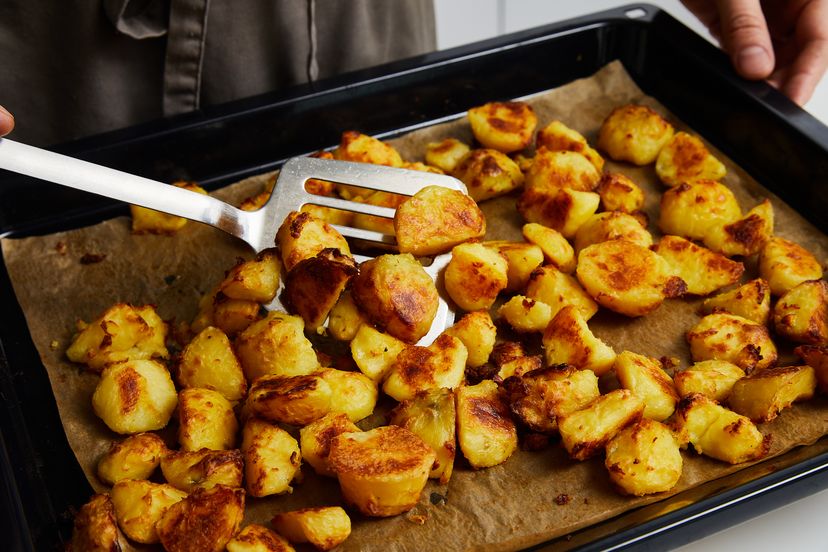 Knoblauchkartoffeln aus dem Ofen | Rezept | Kitchen Stories