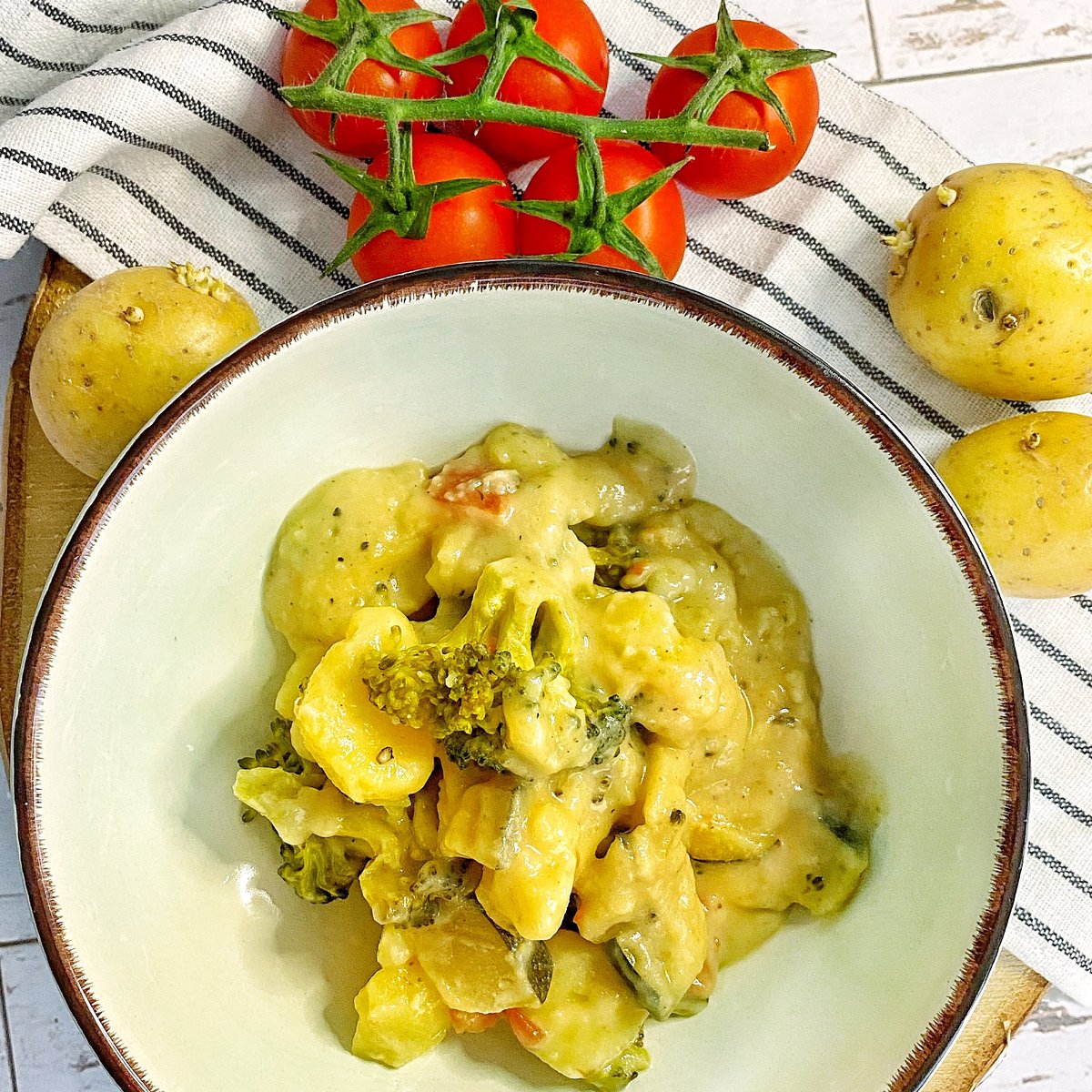 Brokkoli-Rahm-Kartoffeln | Rezept | Kitchen Stories