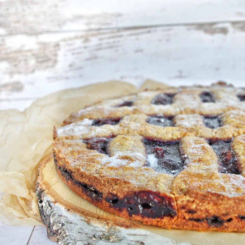 Linzertorte, vegan