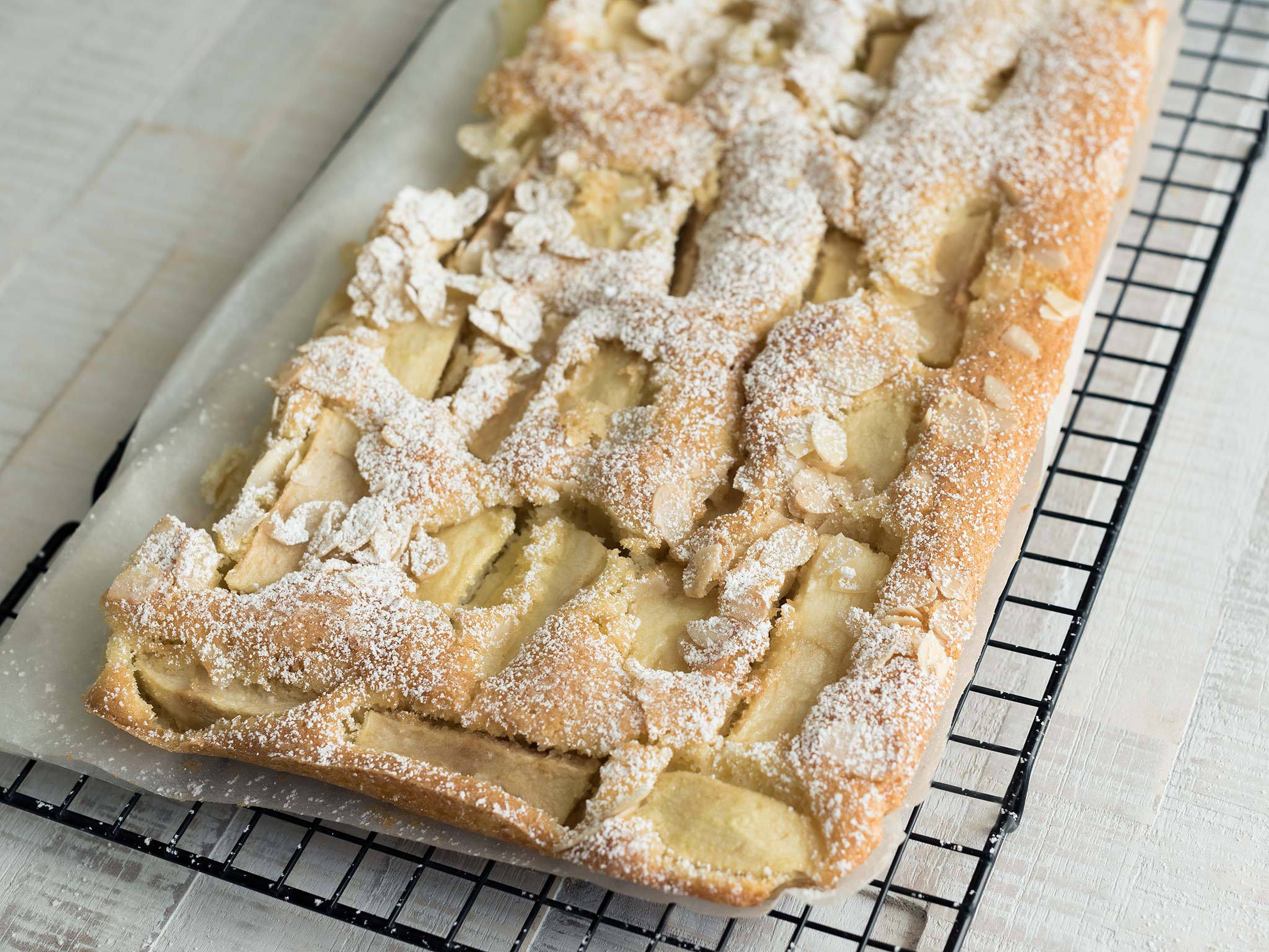 Schneller Apfelkuchen vom Blech