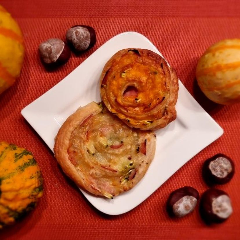Schinkenschnecken