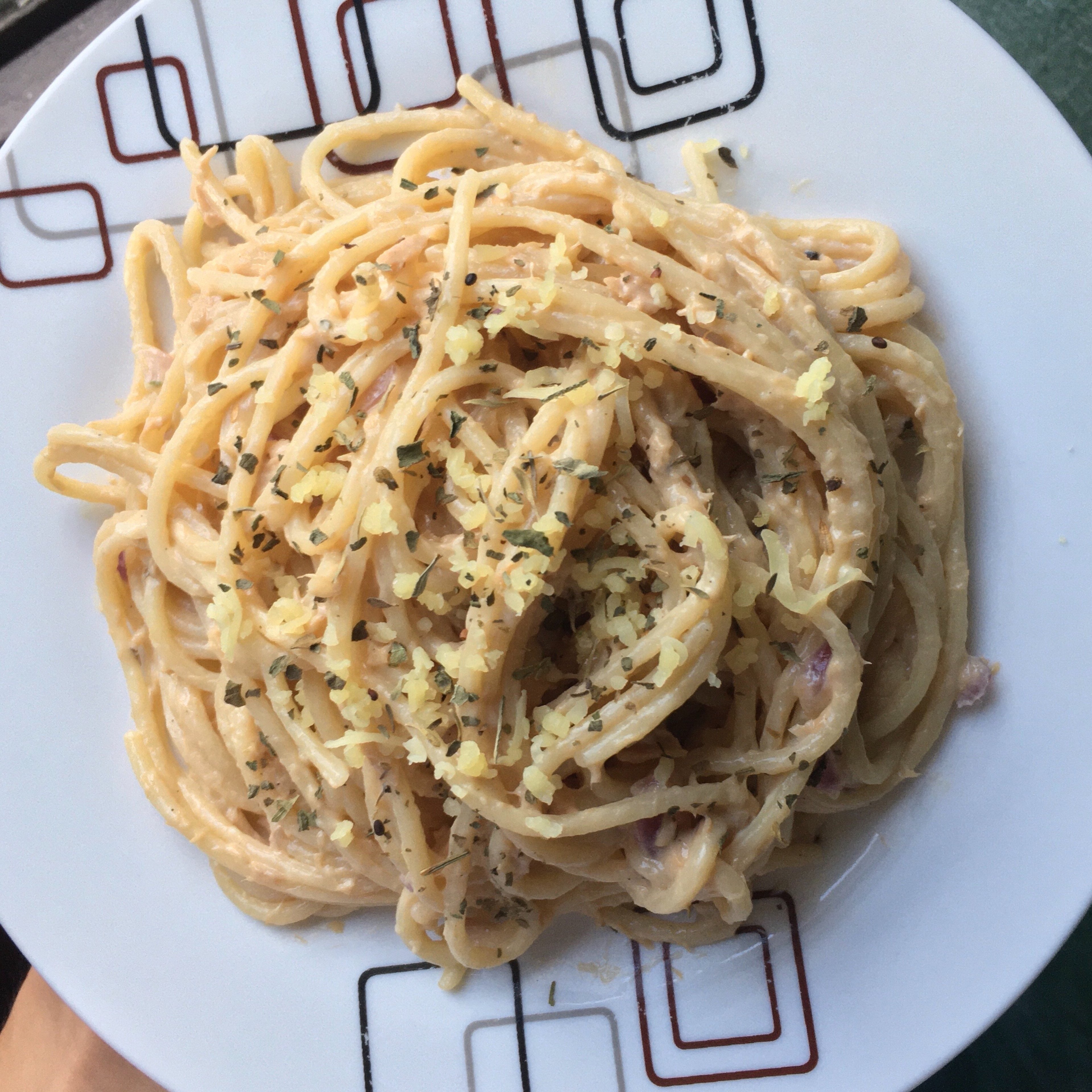 Seafood Carbonara