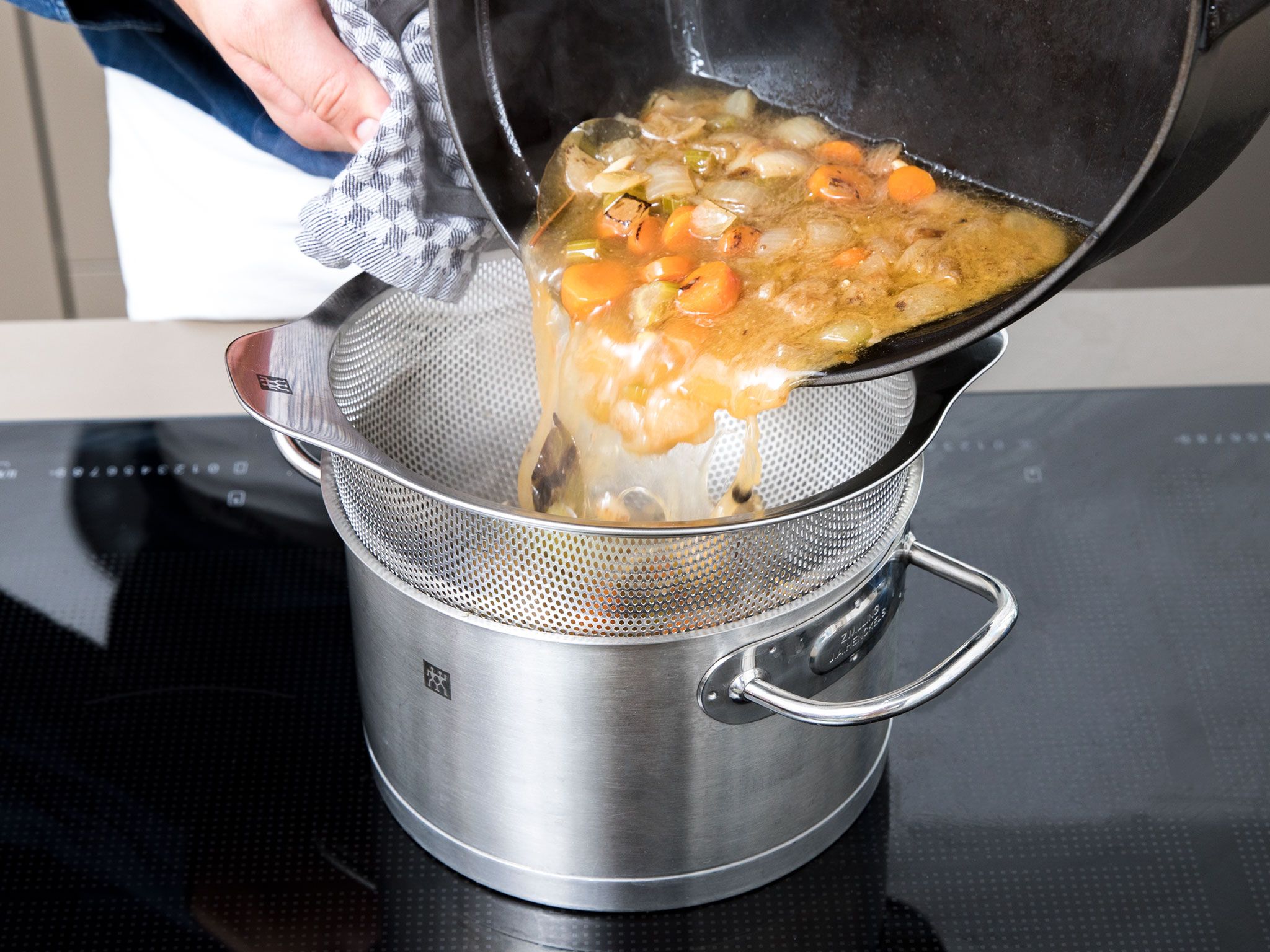 Roasted veal knuckle with shaved Brussels sprouts Recipe Kitchen