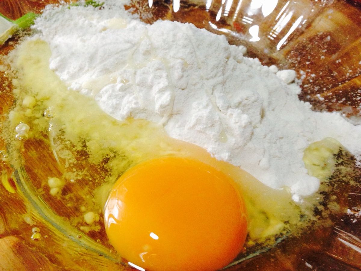 Pfannkuchen mit Garnelen und Chilisauce | Rezept | Kitchen Stories