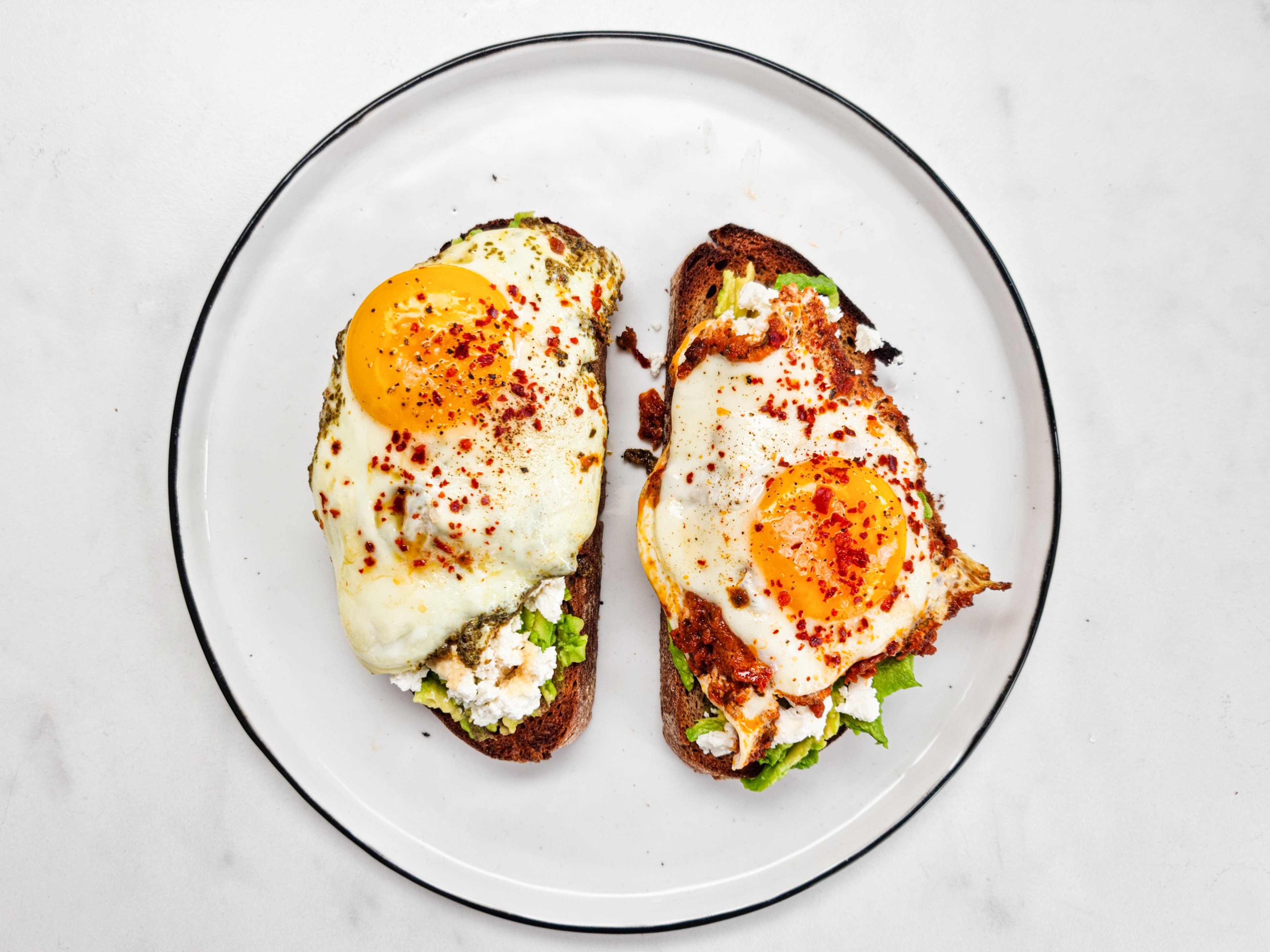 Pesto Eggs - This Healthy Table