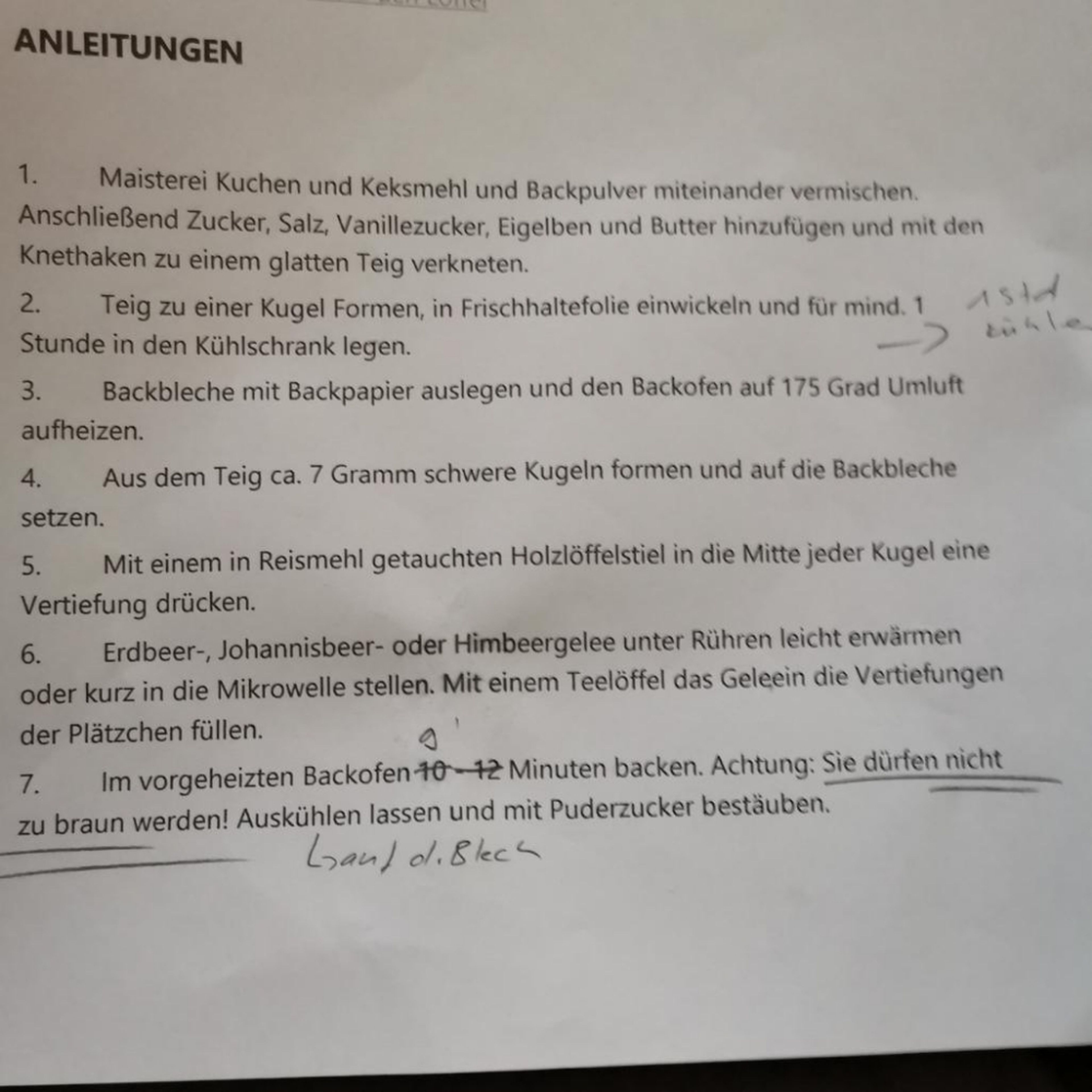 Das sind alle Schritte