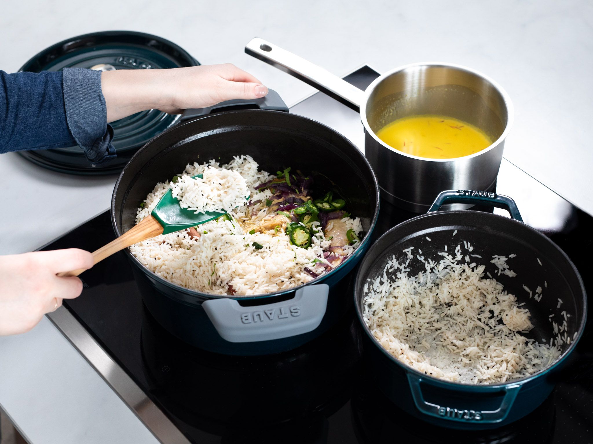 Hähnchen Biryani | Rezept | Kitchen Stories