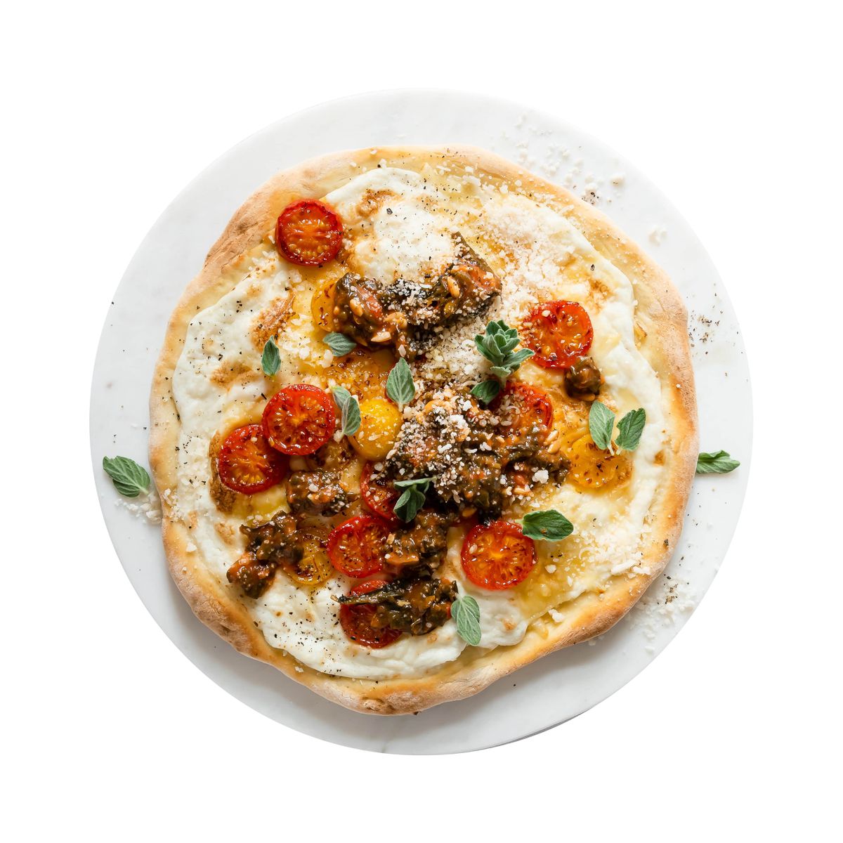 Pizza with OCEANFRUIT Di Mare seaweed salad | Recipe | Kitchen Stories