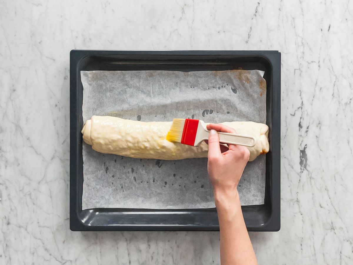 Gefülltes Bolognese Pizzabrot | Rezept | Kitchen Stories