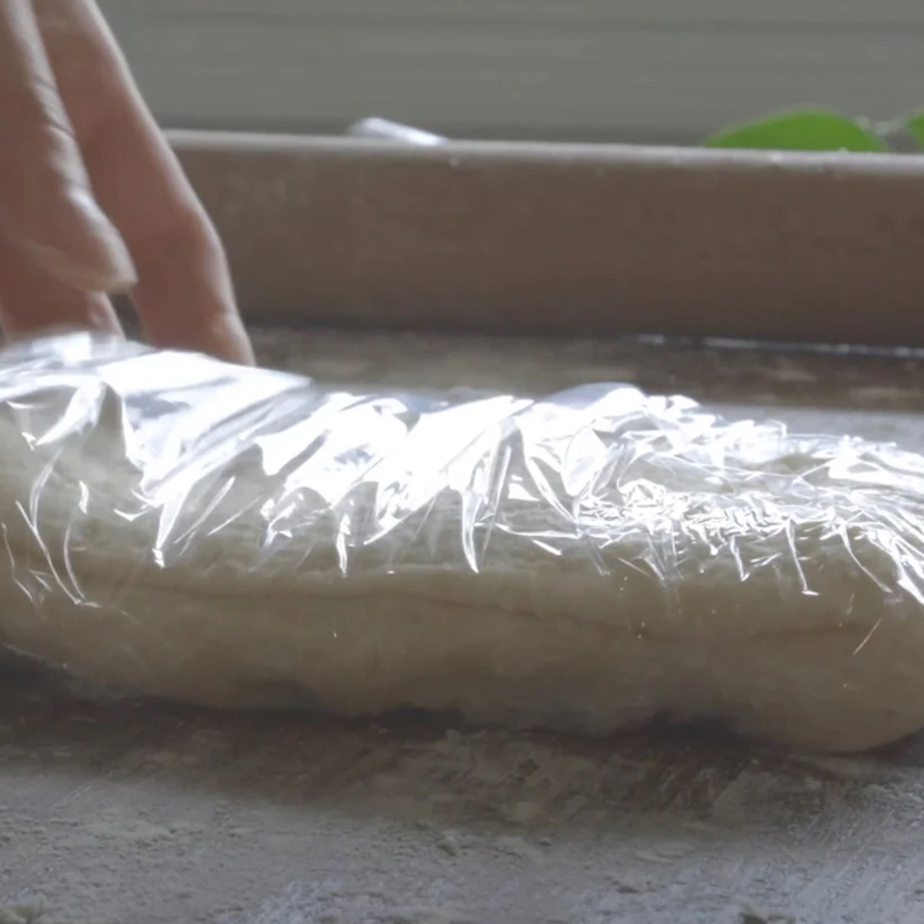 Rest the dough in the fridge for 30 minutes.