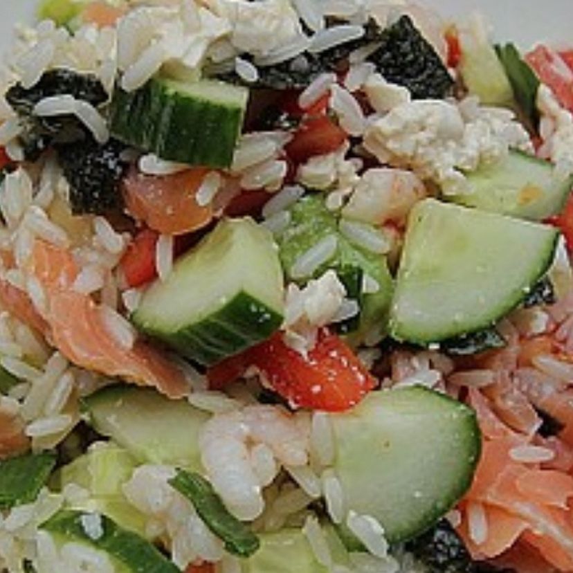 Sushi-Salat