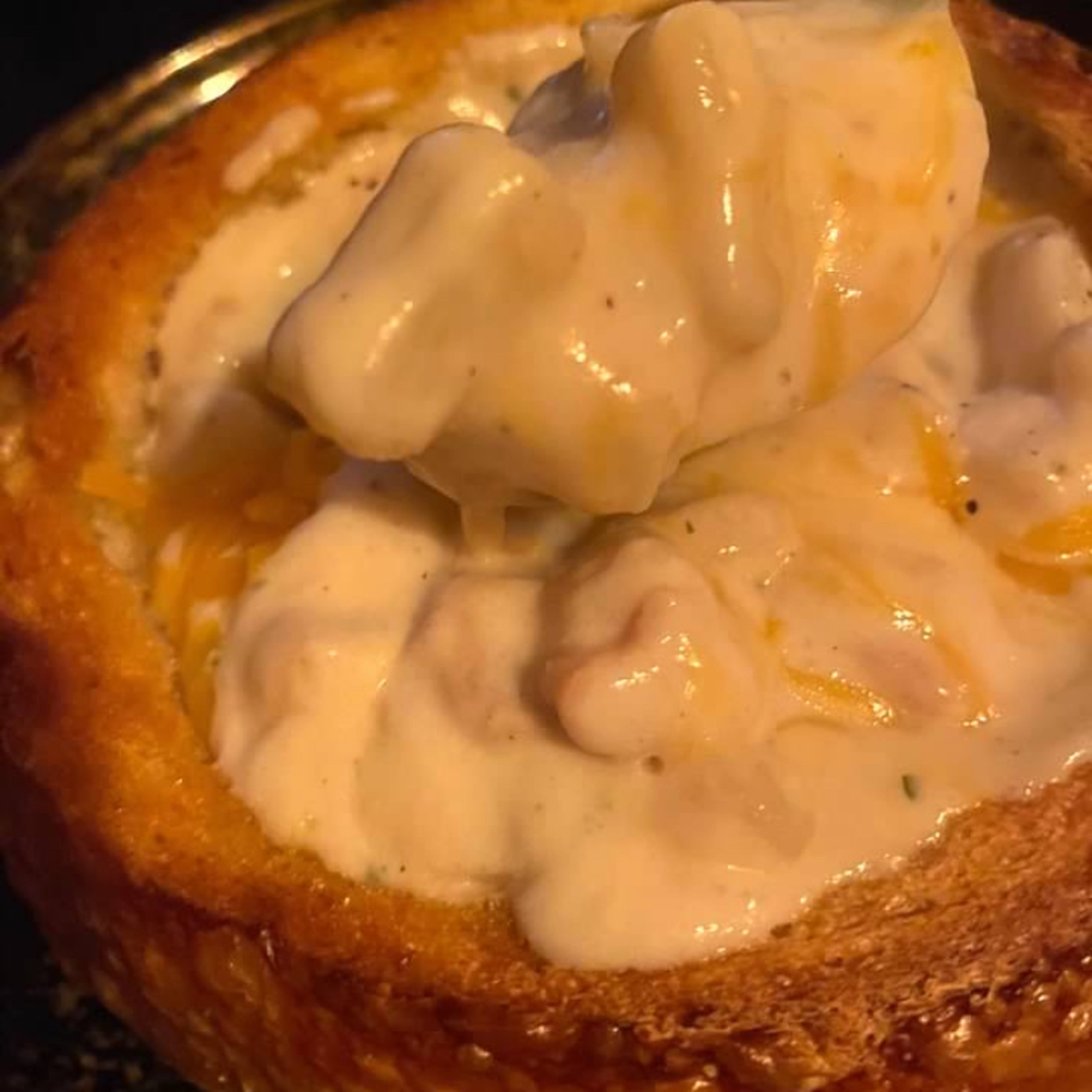 Sourdough Bowl Clam Chowder