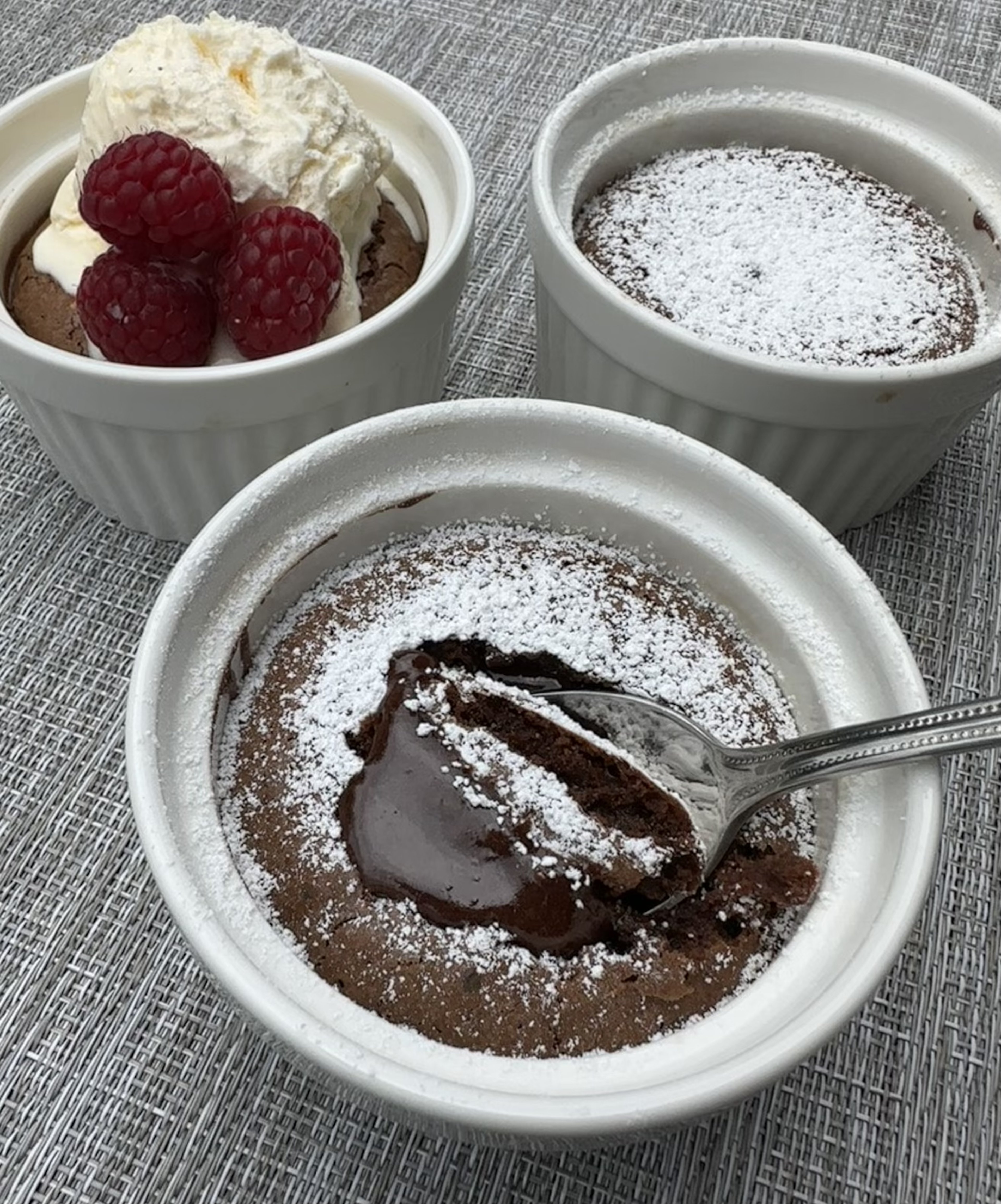 Easy Chocolate Lava Cakes