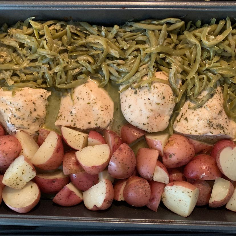 One Pan Ranch Chicken