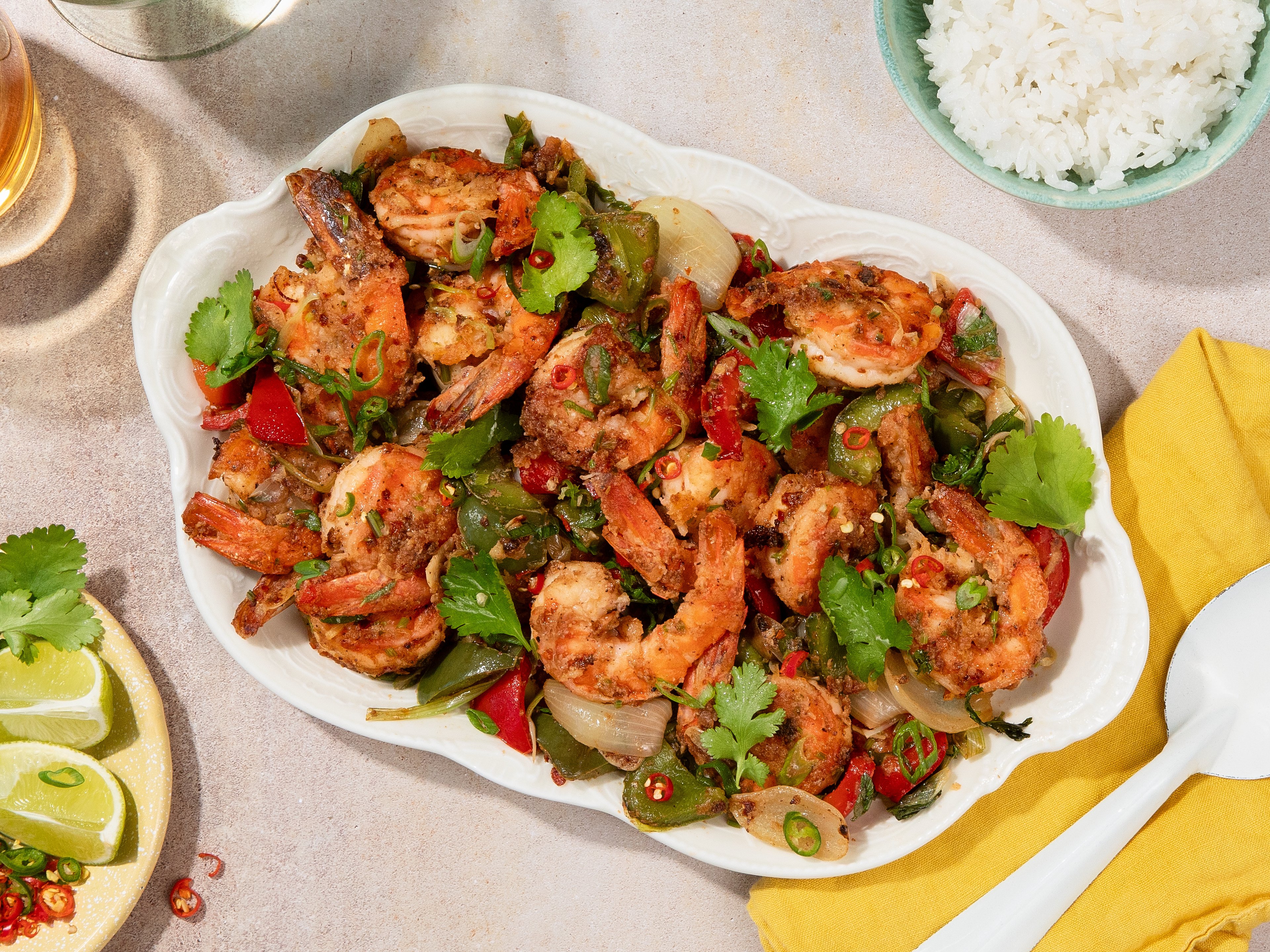 Salt and pepper shrimp