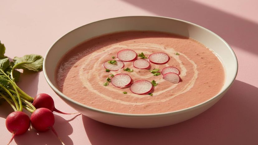 Cremig: Radieschensuppe aus wenigen Zutaten