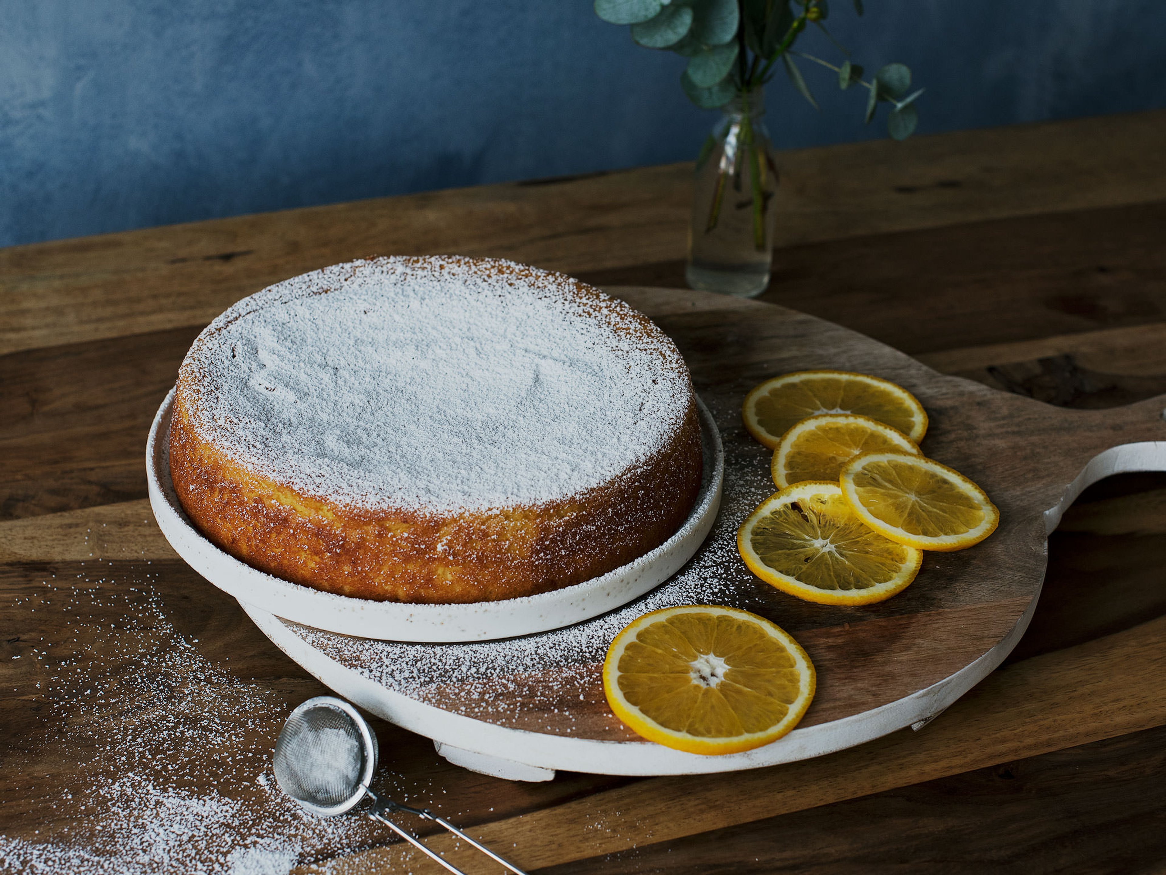 Orange-almond cake