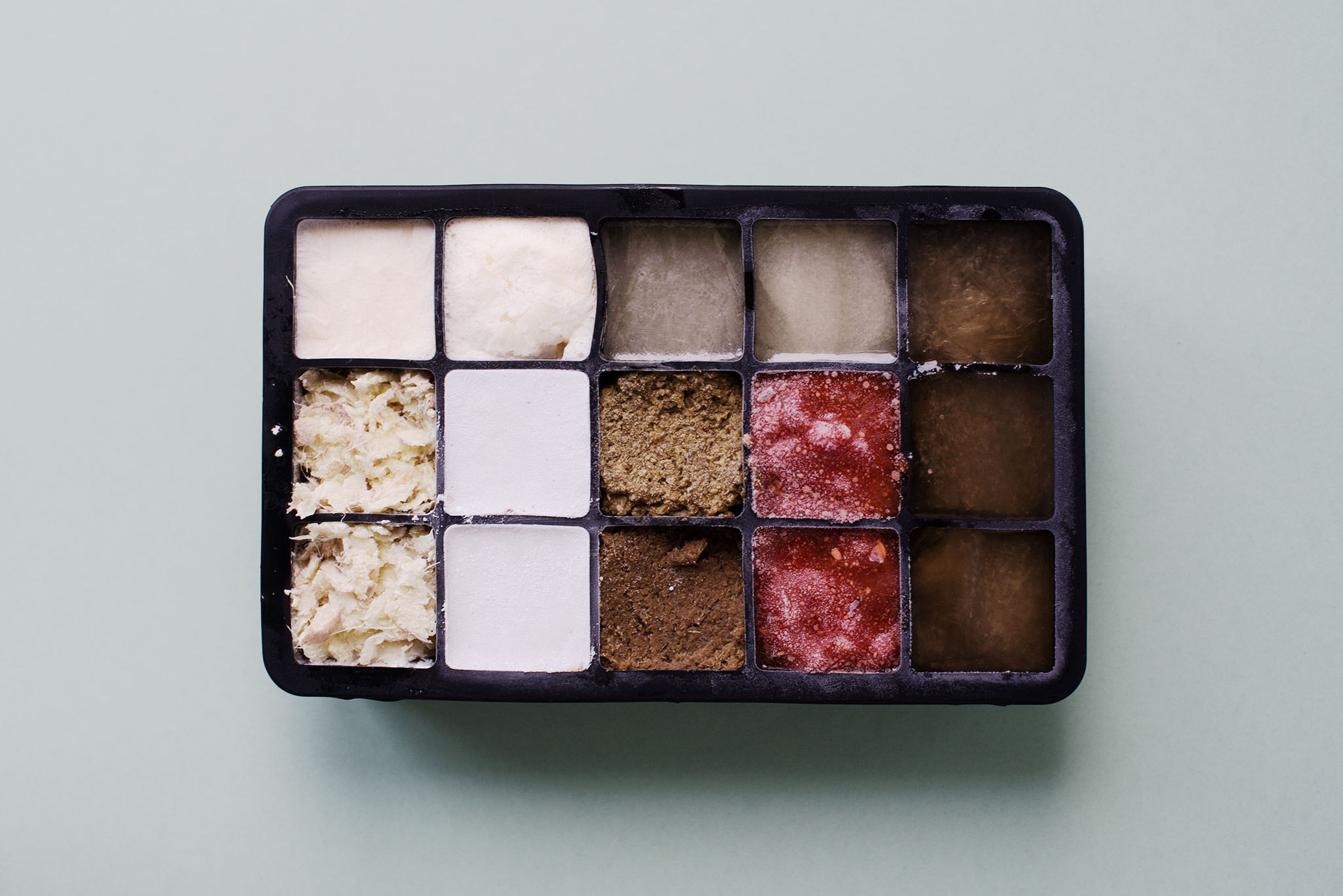 12 foods that freeze well in an ice cube tray - Urbaine City